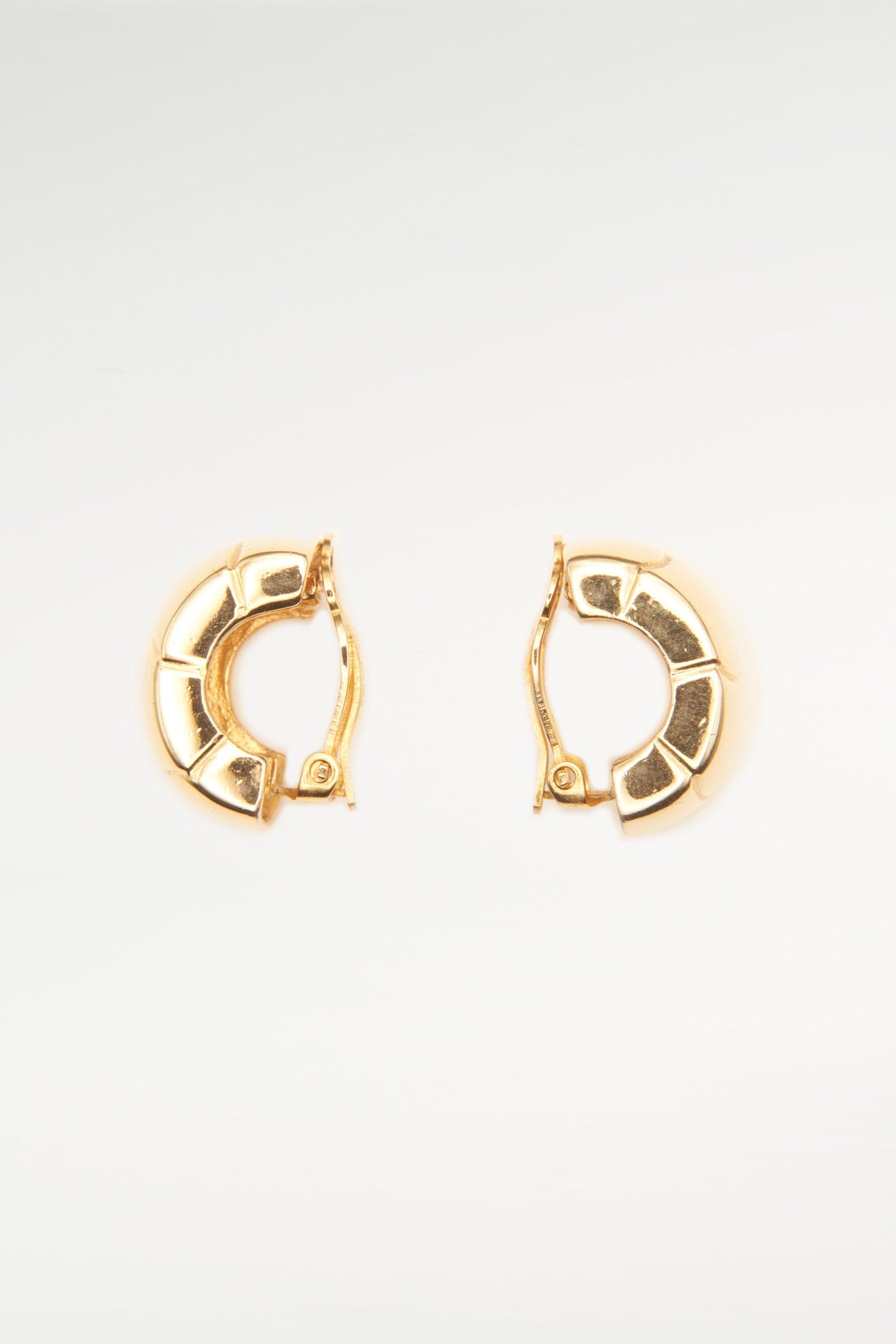 Vintage Gold Givenchy Hoop Earrings