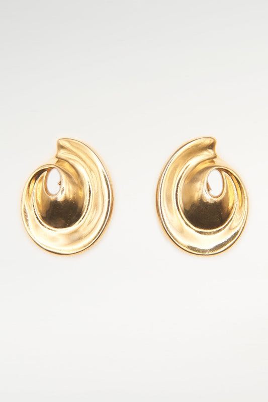 Vintage Gold Givenchy Earrings