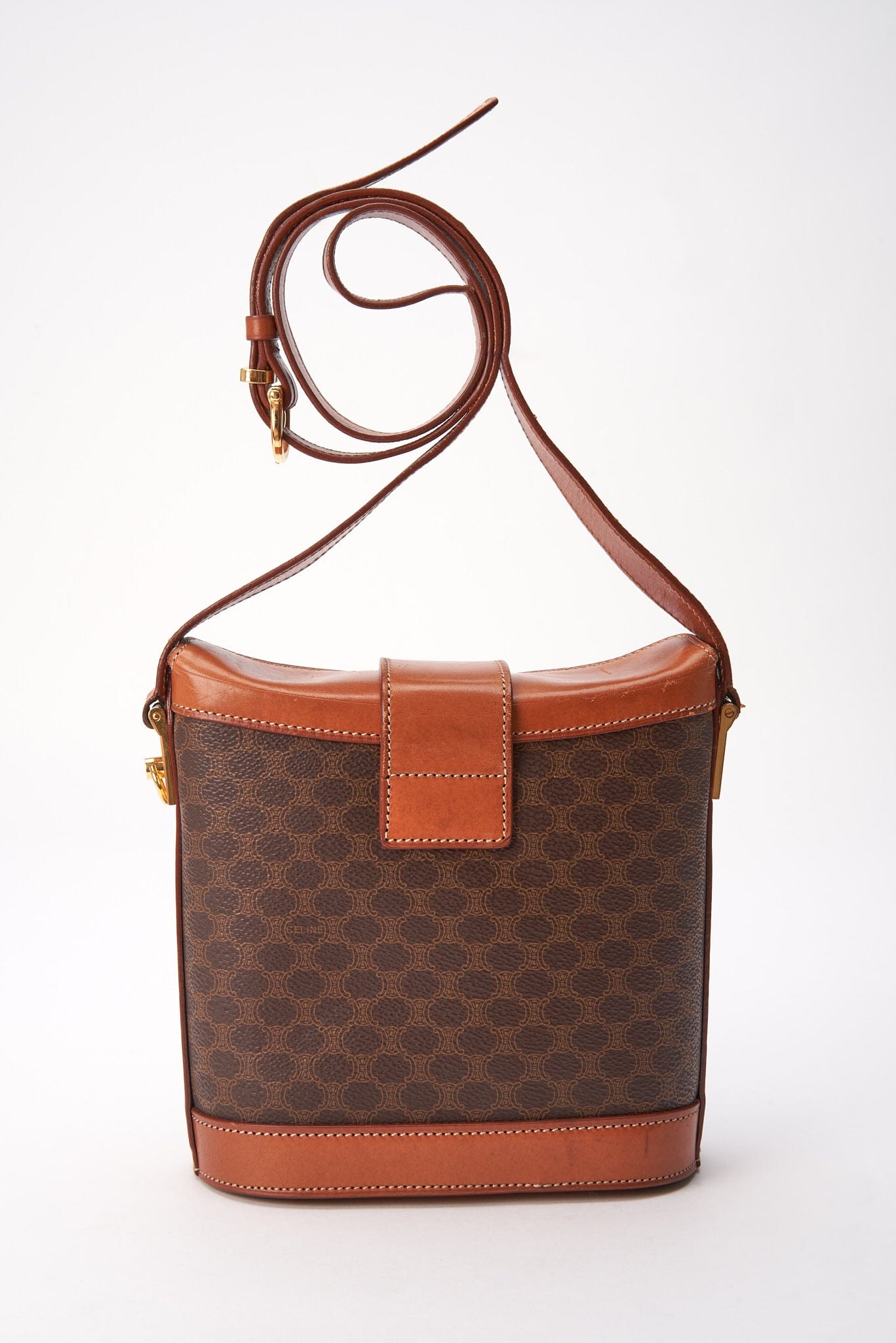 Vintage Celine Triomphe Bucket Bag - Main Image