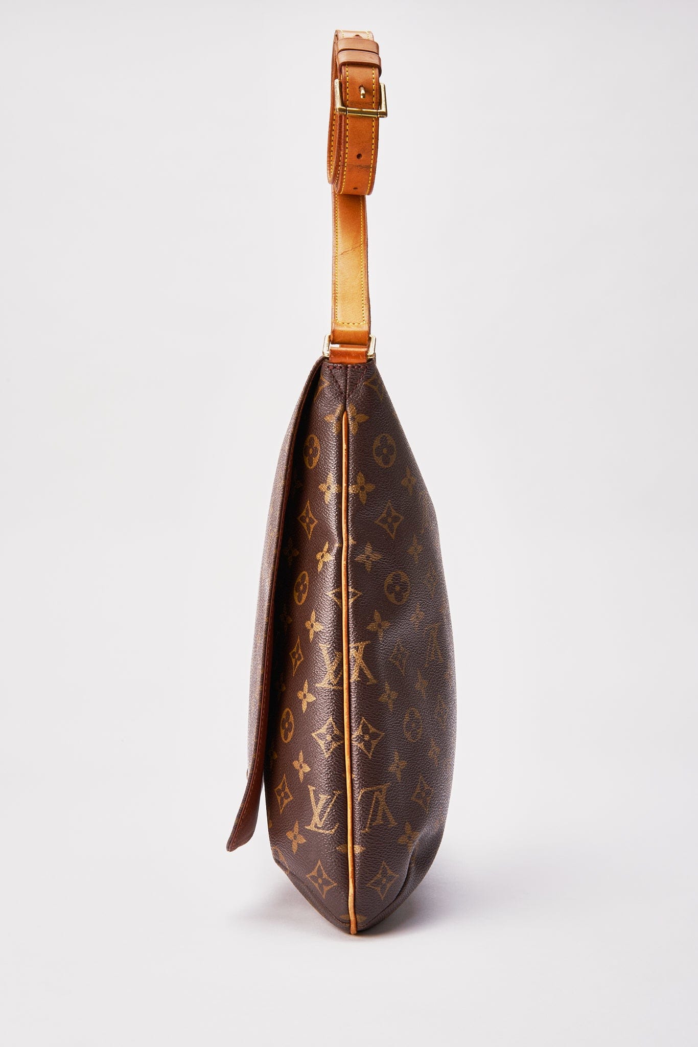 Vintage Louis Vuitton Musette Salsa Monogram Canvas Brown Bag