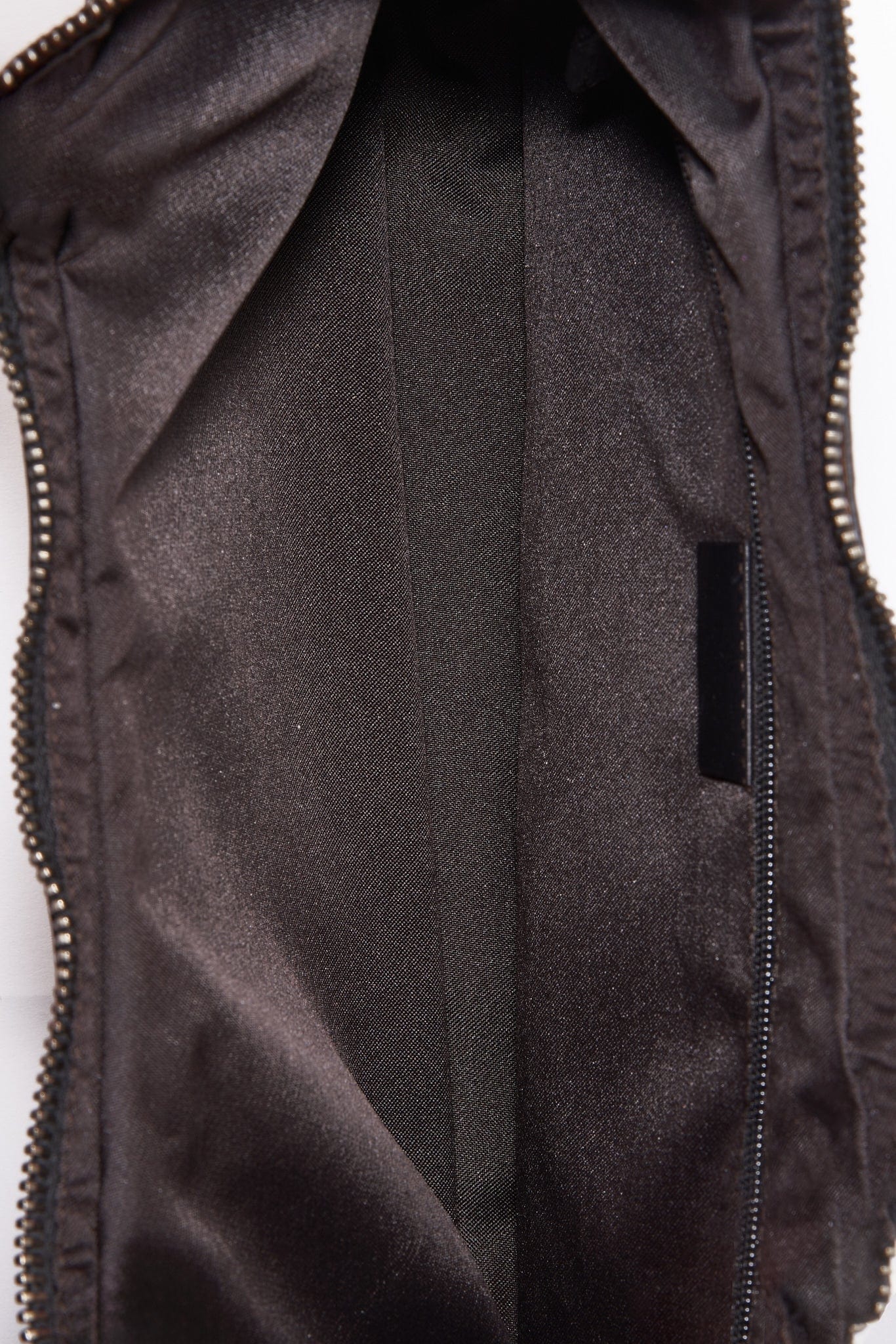 Gucci Vintage Brown Nylon Shoulder Bag