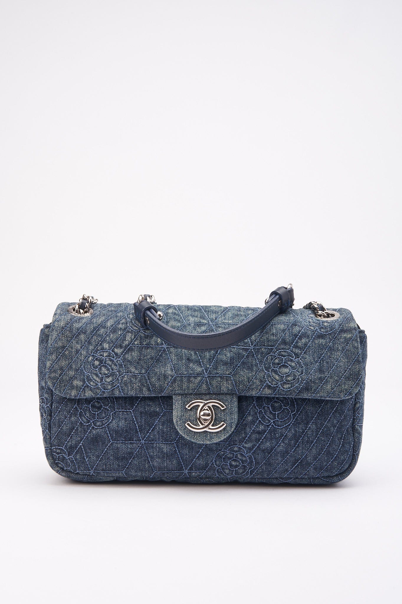 Chanel Bandana Paisley Print Cotton Flap Bag Authenticated
