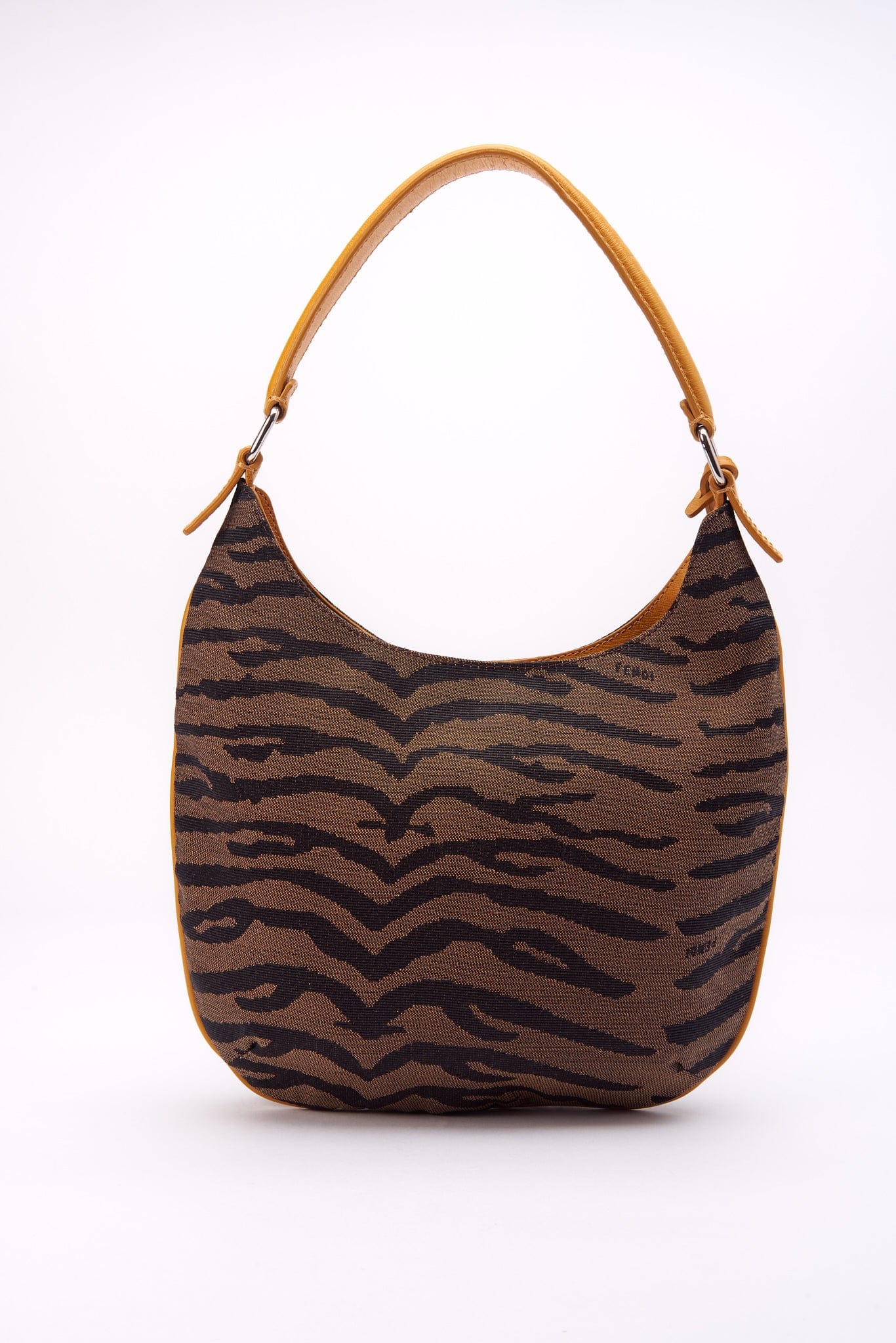 Vintage Fendi Shoulder Bag in Zebra Canvas – The Hosta