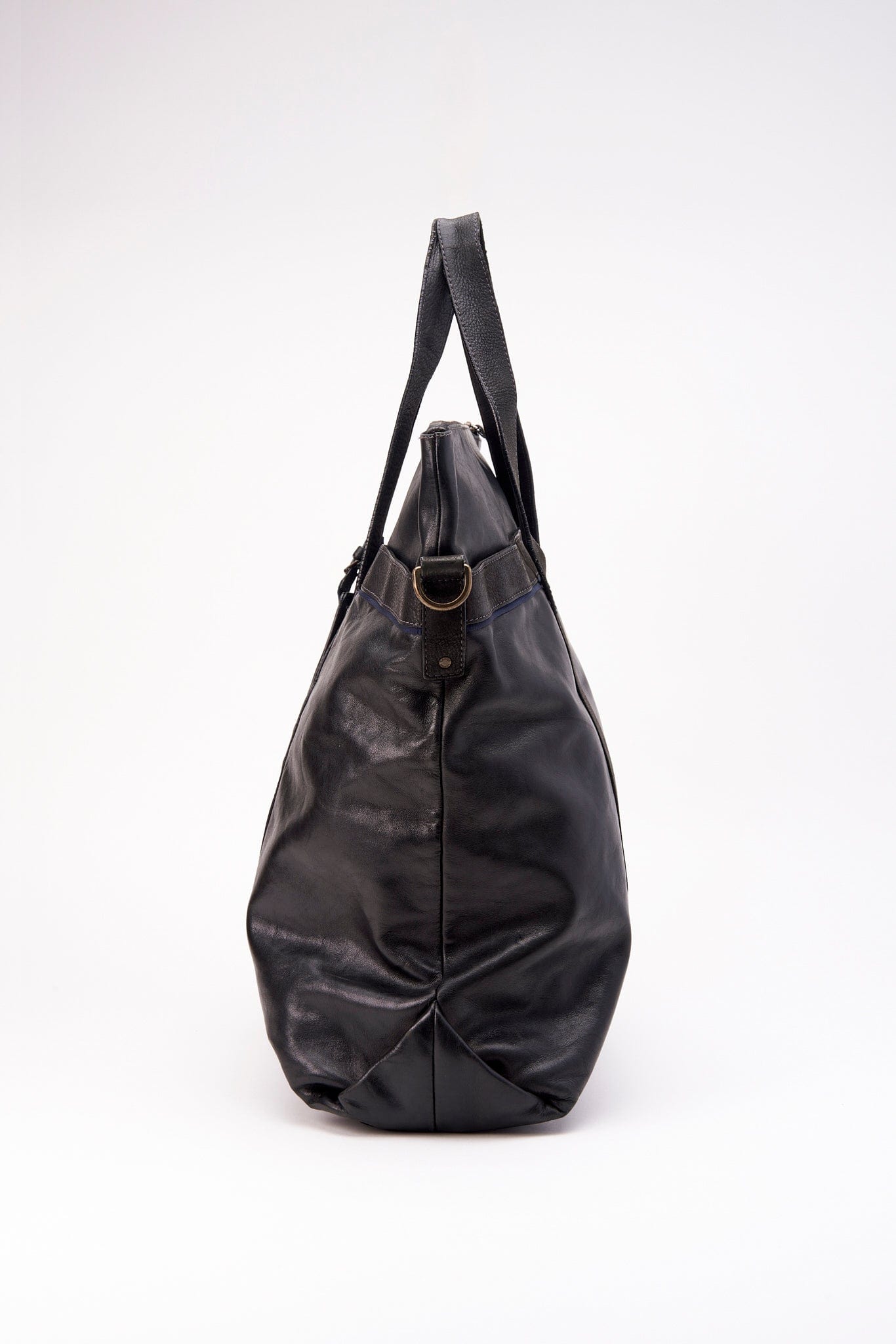 Lanvin Black Leather Tote Bag