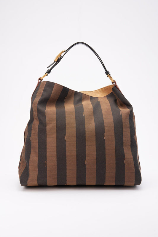 Fendi Vintage Striped Tote Bag