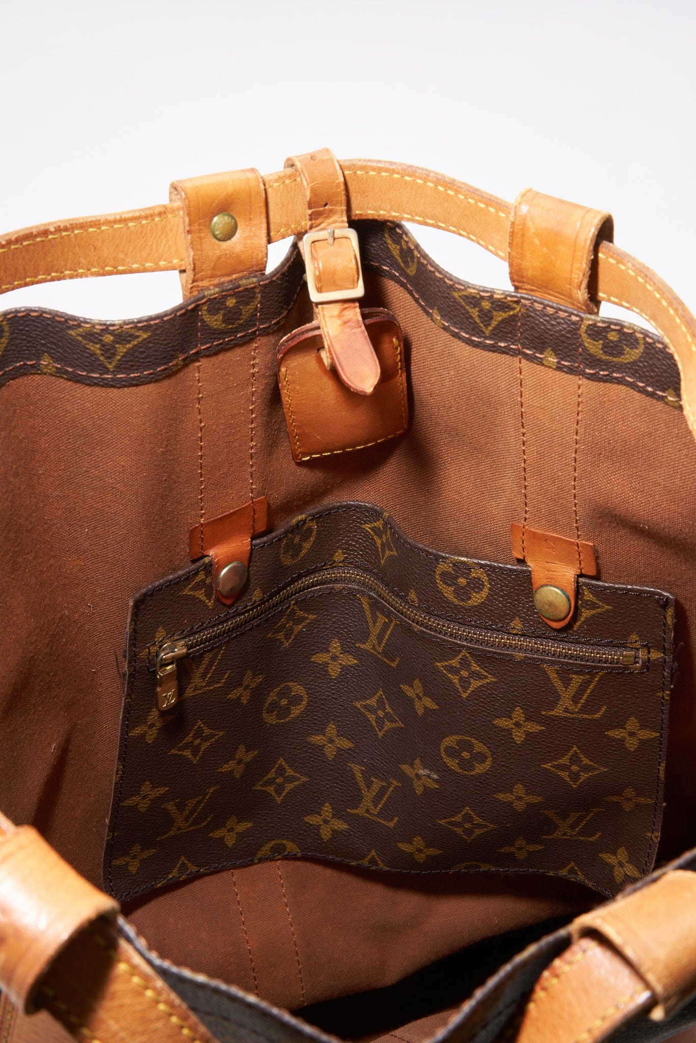 Louis Vuitton Randonnée Monogram Canvas Brown Backpack Bag – The Hosta
