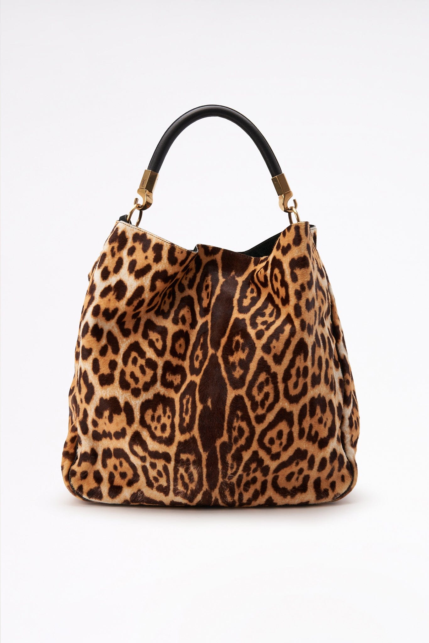 Vintage YSL Roady Leopard Print Calf Hair Bag – The Hosta