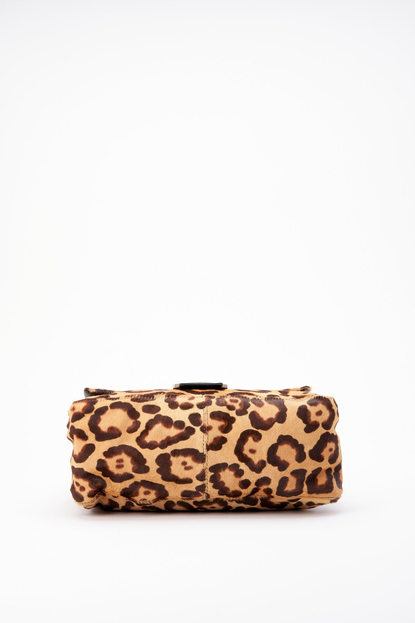 Fendi Vintage Mamma Baguette in Leopard Print Calf Hair