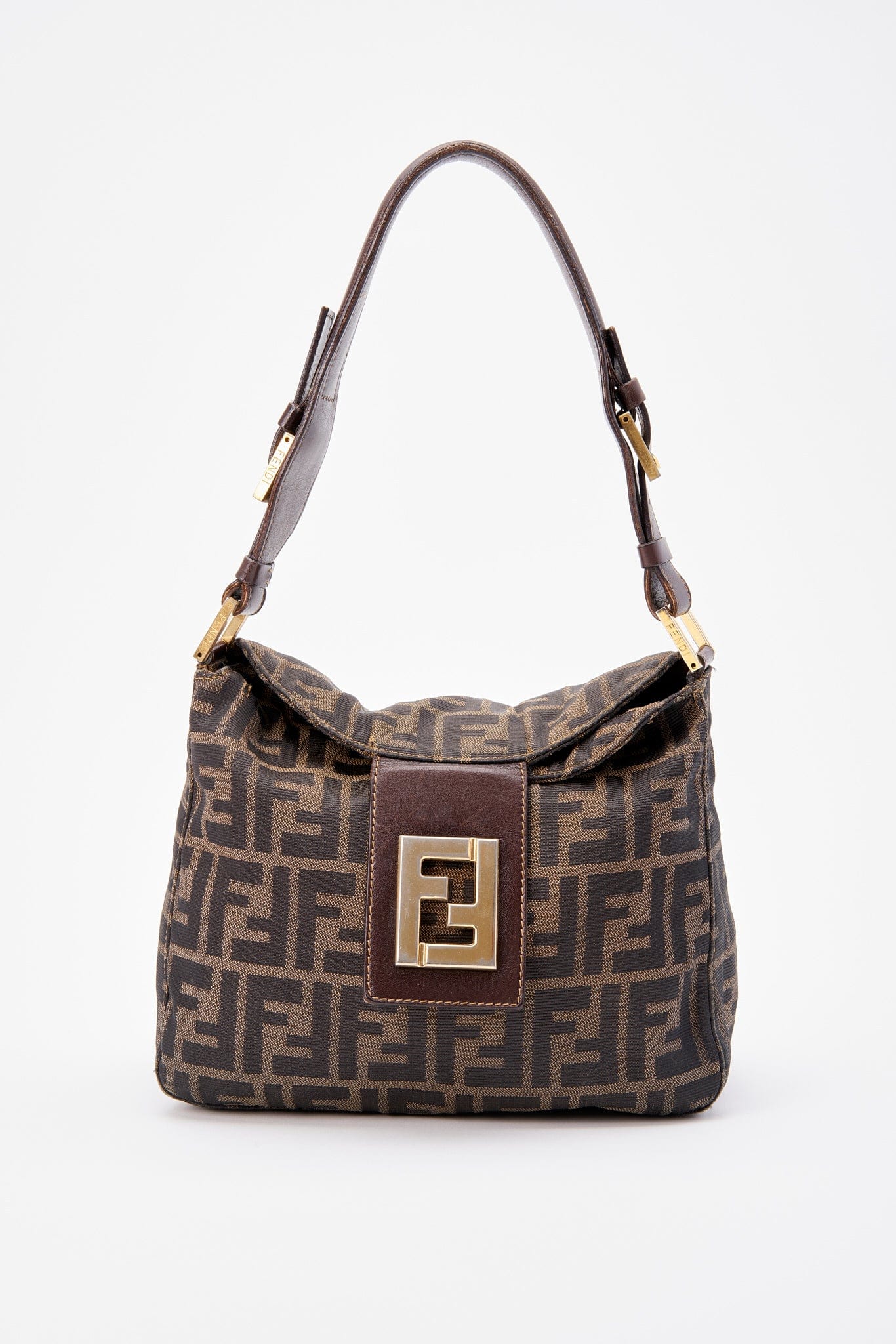 Brown Borsa Fendi Baguette Vintage Borse Vintage Fendi Outlet