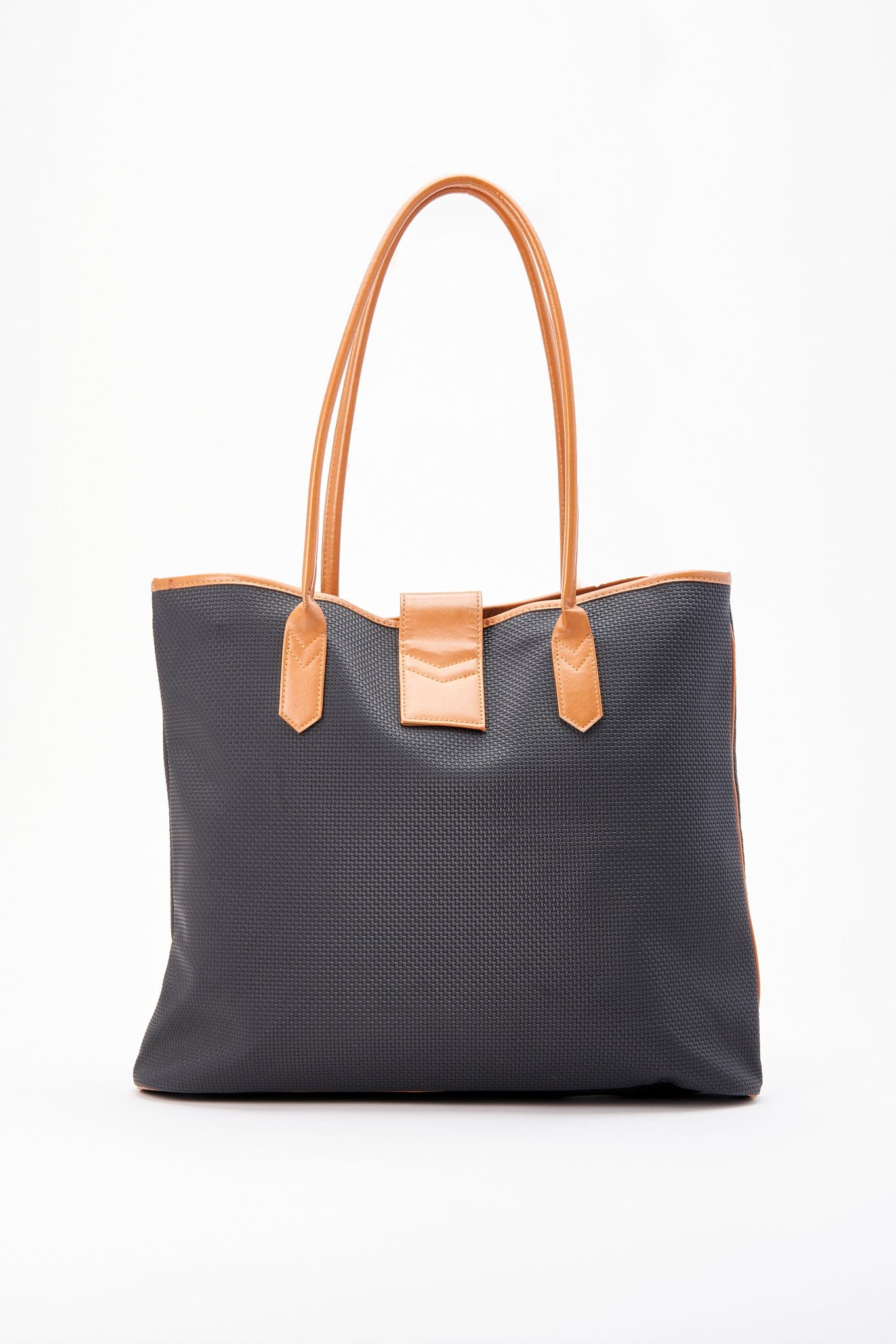 Vintage YSL Coated Canvas Tote Bag - Main Image