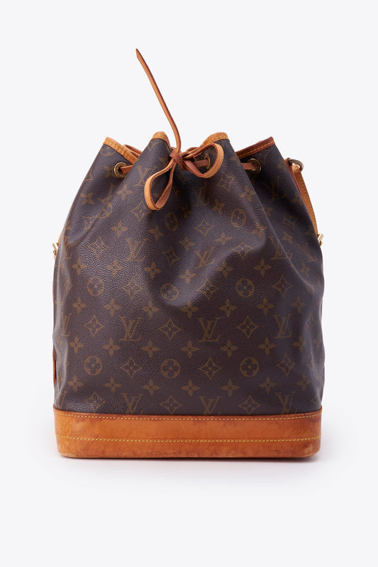 Louis Vuitton Noé Monogram Canvas Brown Bag