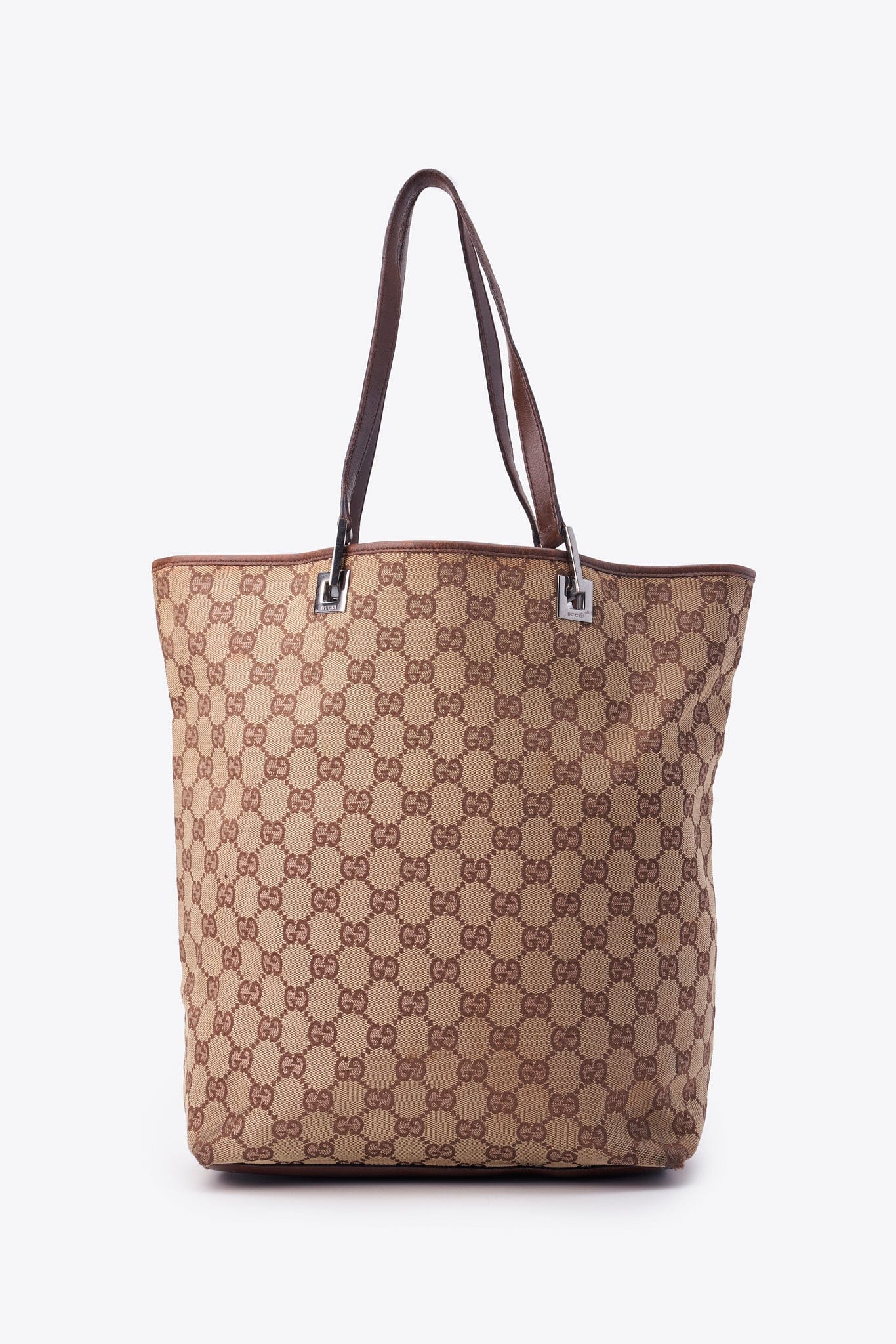 Vintage Gucci GG Canvas Tote Bag