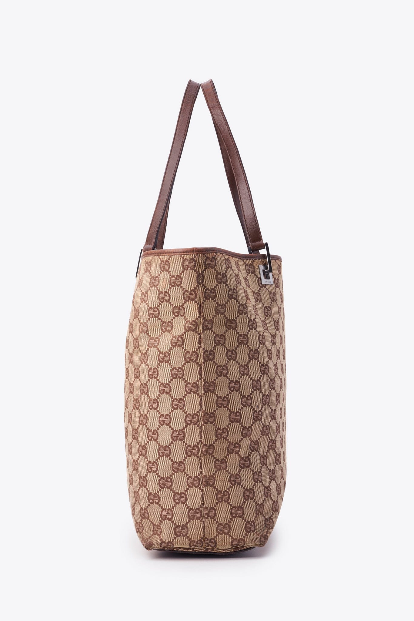 Vintage Gucci GG Canvas Tote Bag