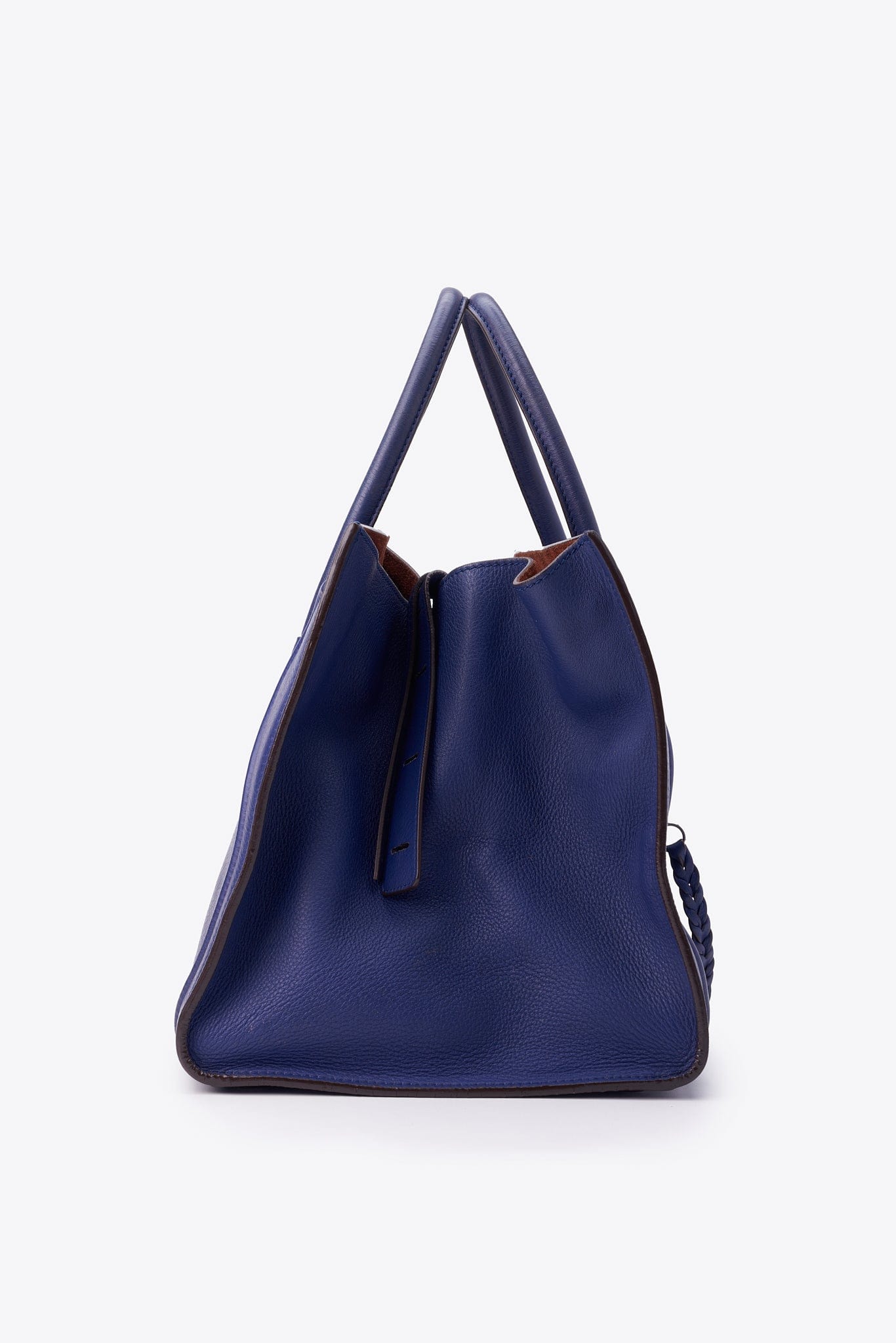Céline Phantom Luggage Tote in Cobalt Blue