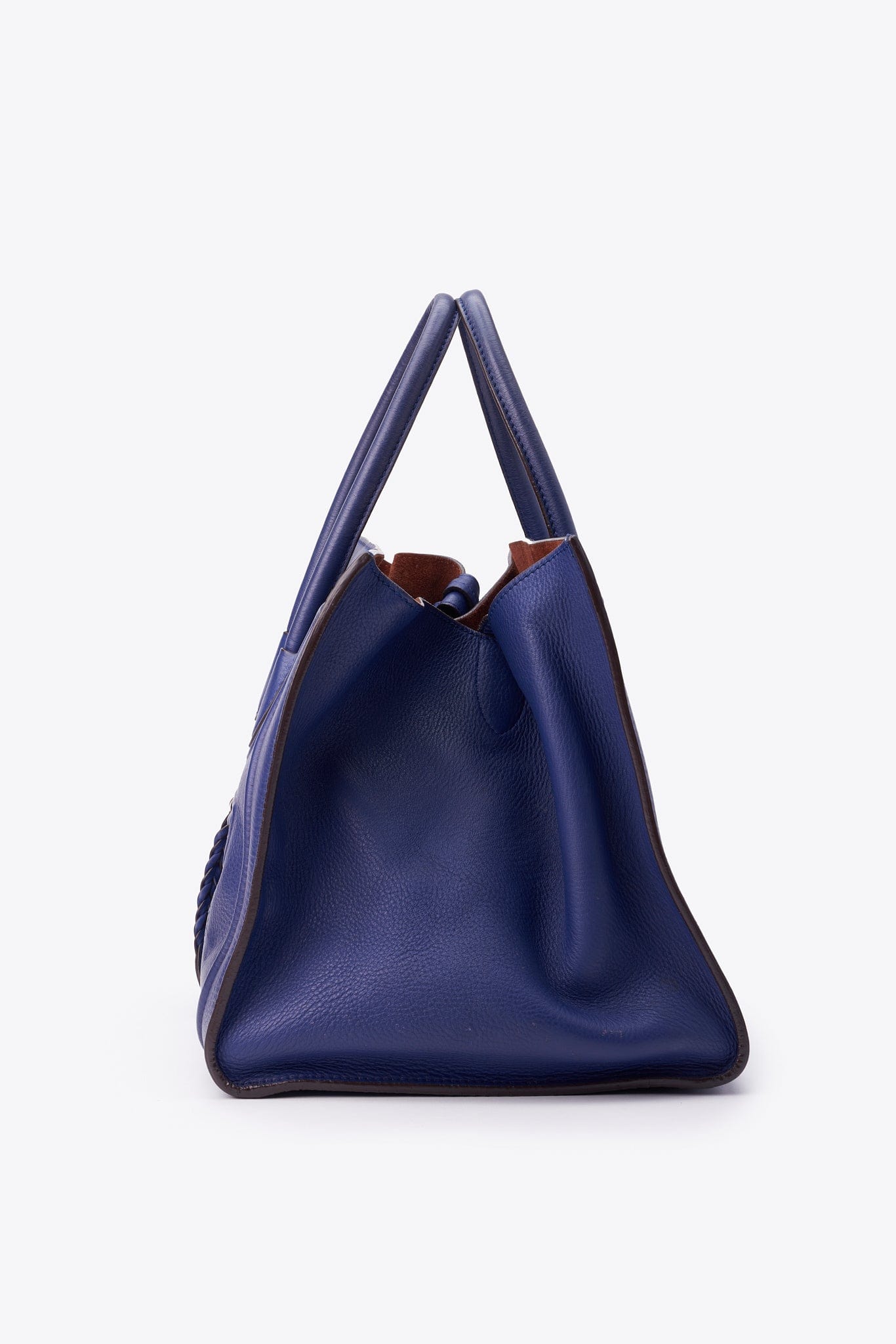 Céline Phantom Luggage Tote in Cobalt Blue