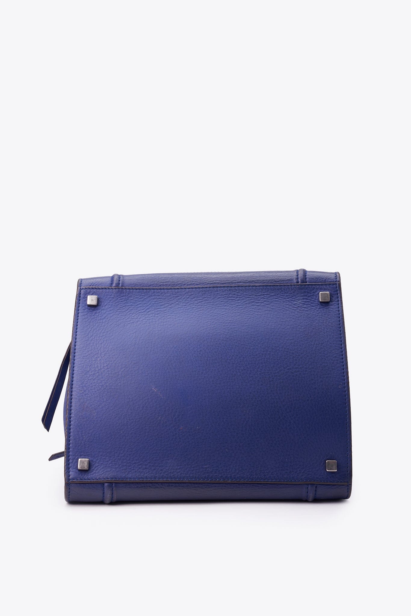 Céline Phantom Luggage Tote in Cobalt Blue
