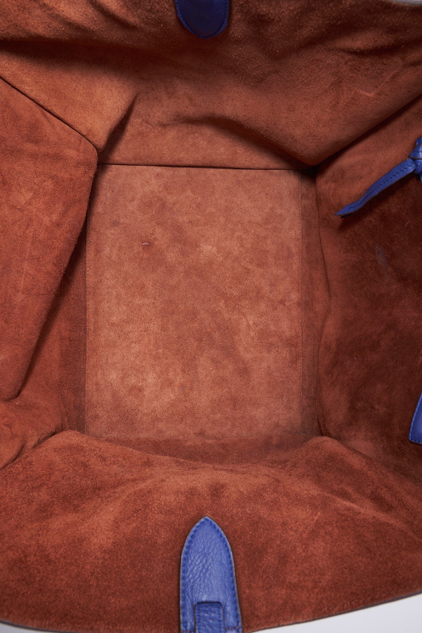 Céline Phantom Luggage Tote in Cobalt Blue