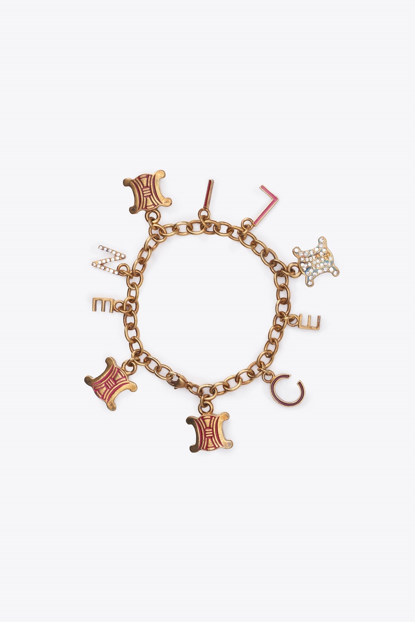 Vintage Celine Charm Bracelet