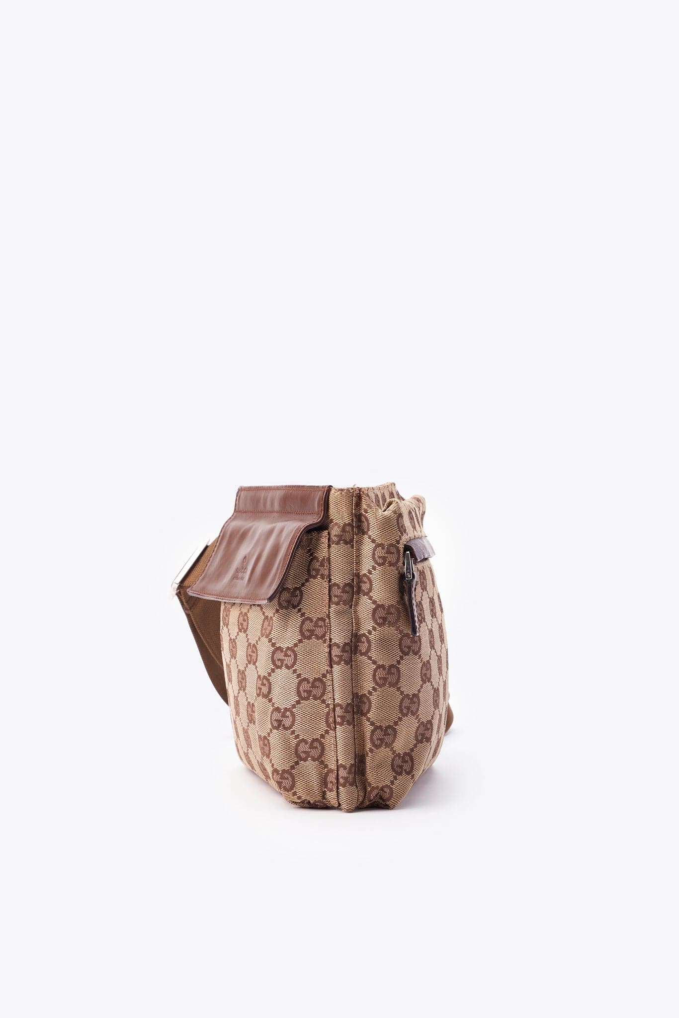 Vintage Gucci Beige GG Canvas Belt or Sling Bag