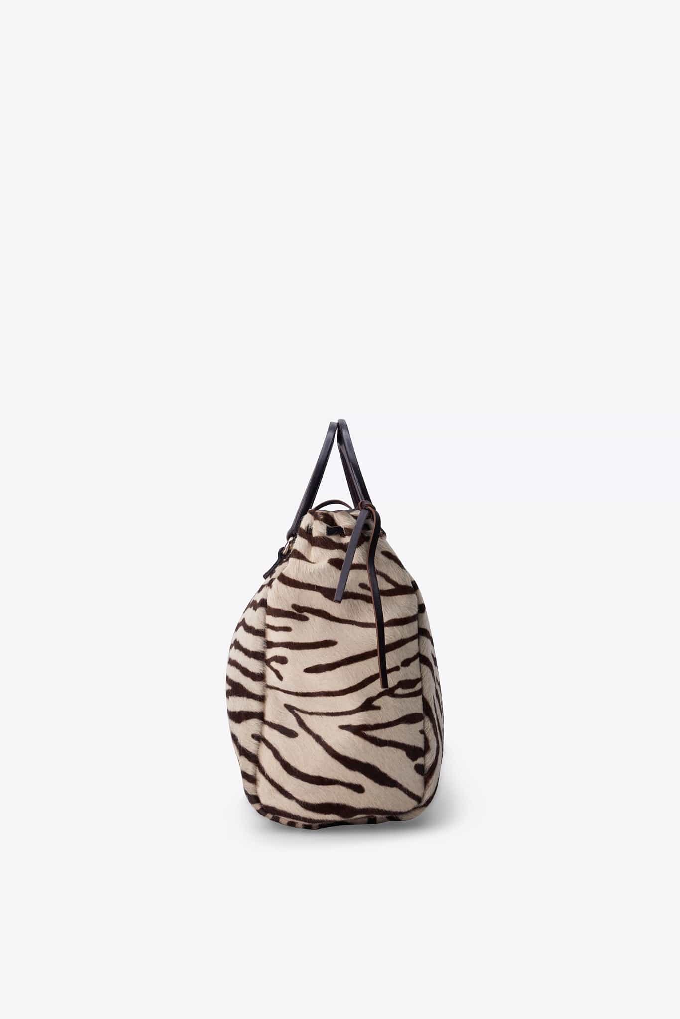 Vintage Prada Zebra Printed Calf Hair Bag – The Hosta