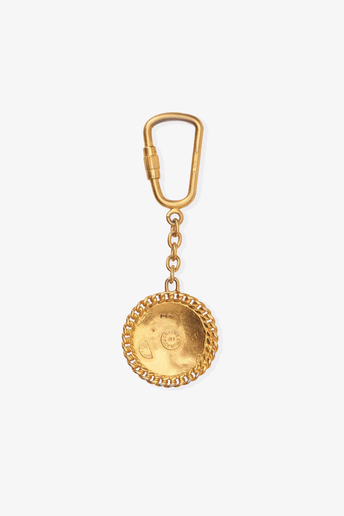 ☆ CELINE ☆ Vintage ☆ Keyring Vintage Celine Triomphe Keyring – The Hosta