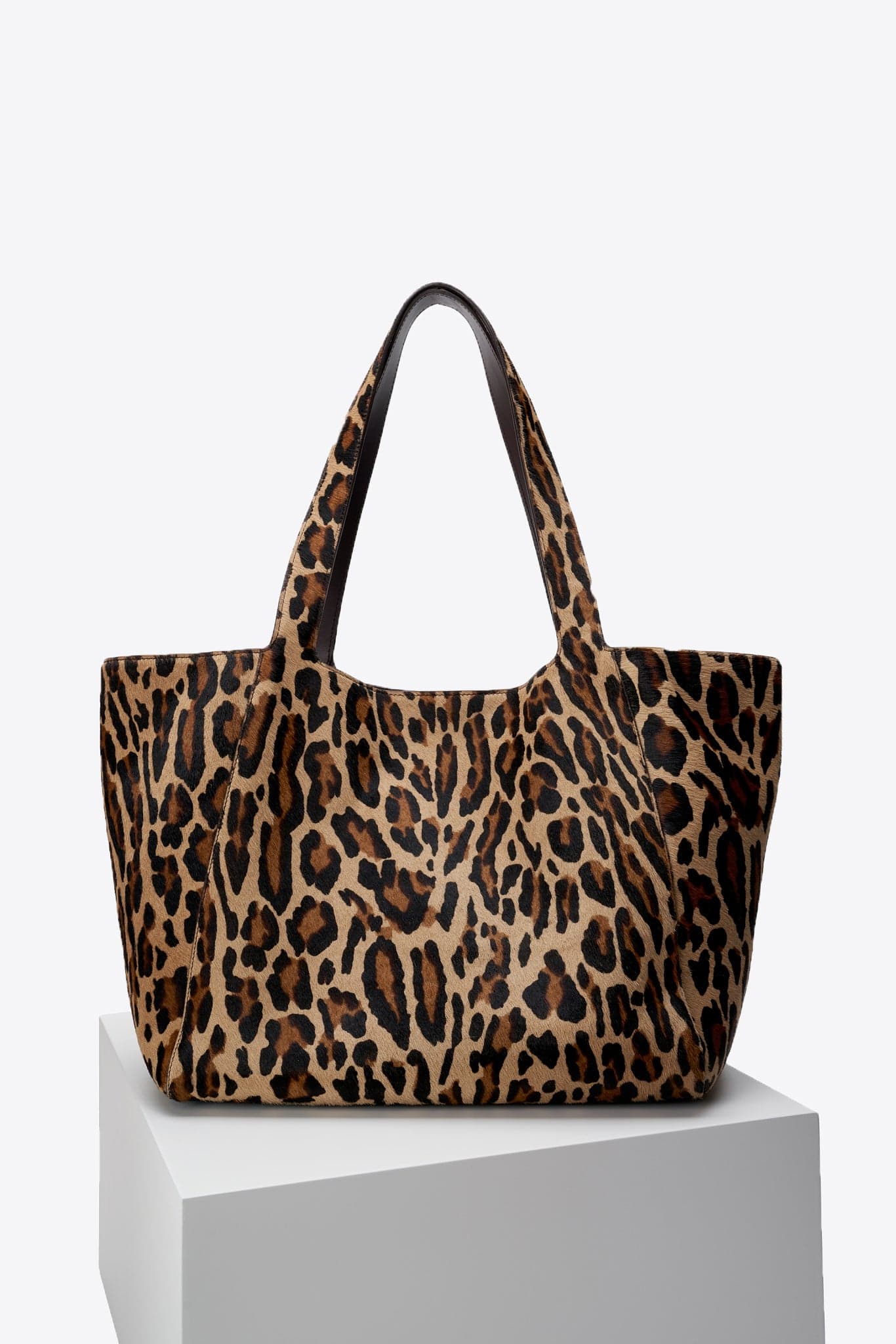 The Iris Tote in Leopard Printed Calf Hair - PRE ORDER