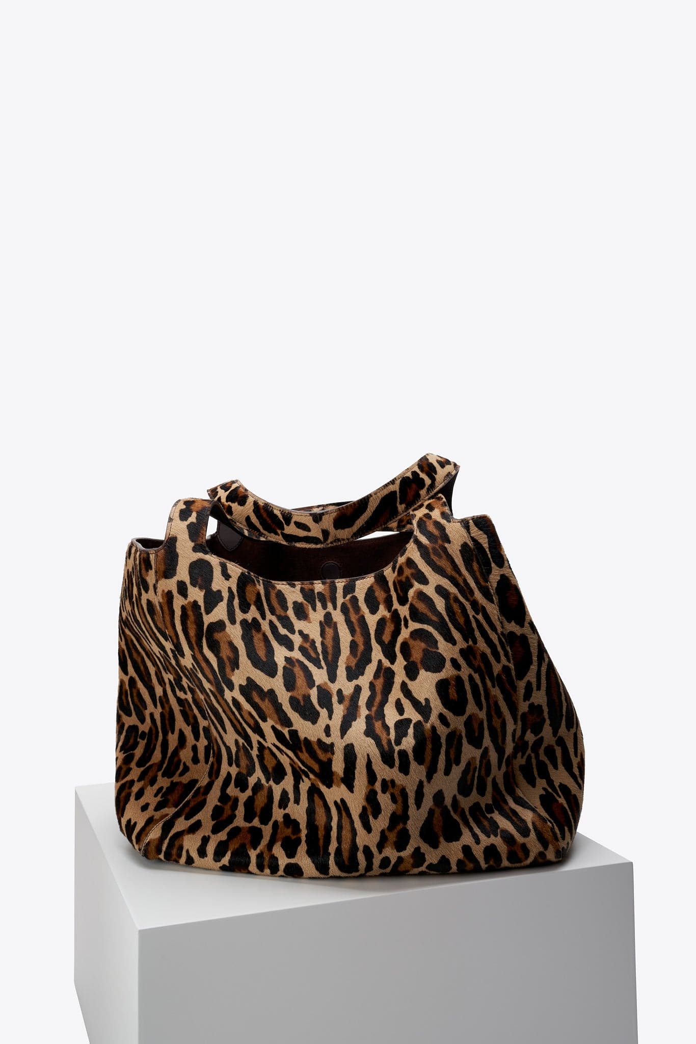 The Iris Tote in Leopard Printed Calf Hair - PRE ORDER