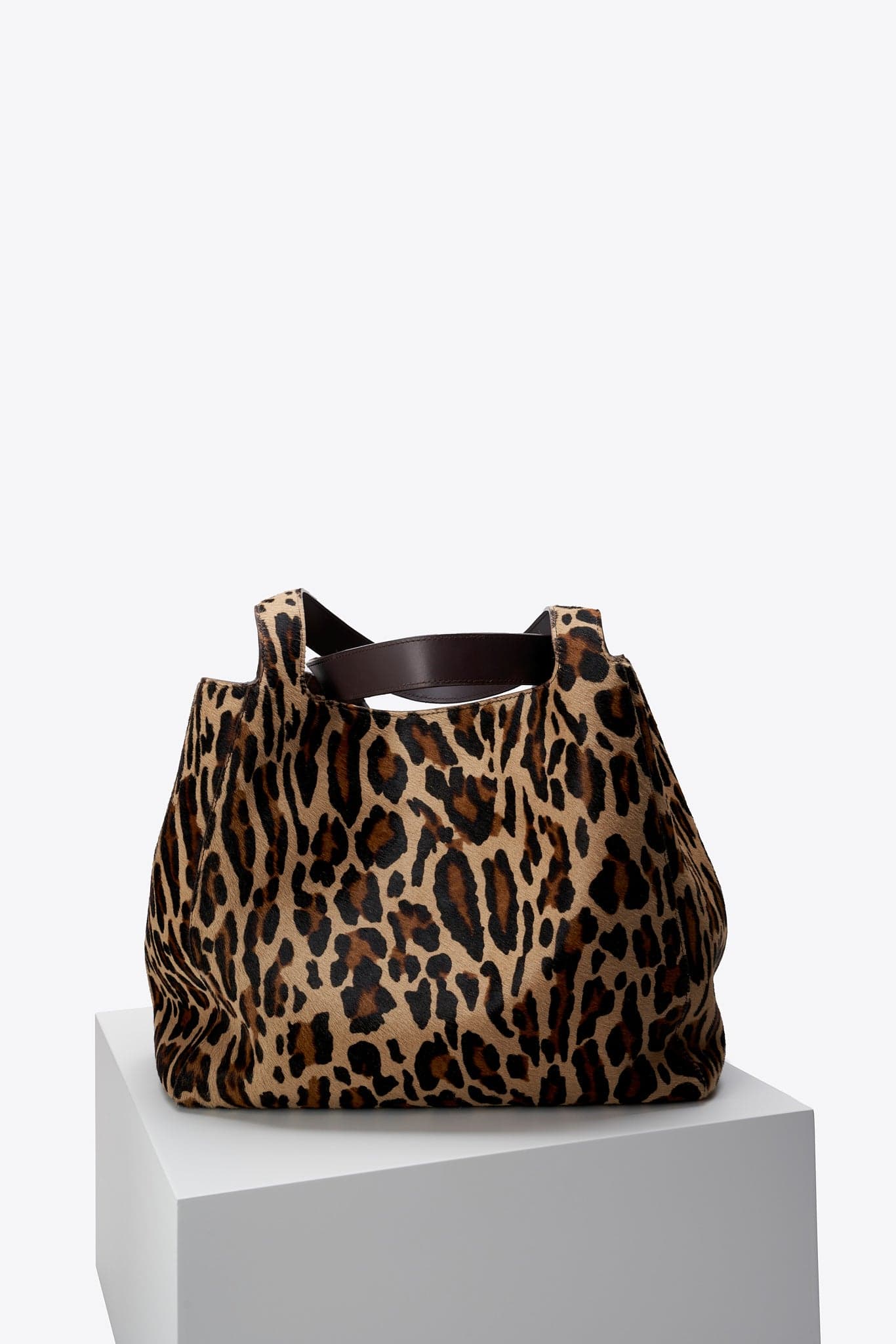 The Iris Tote in Leopard Printed Calf Hair - PRE ORDER