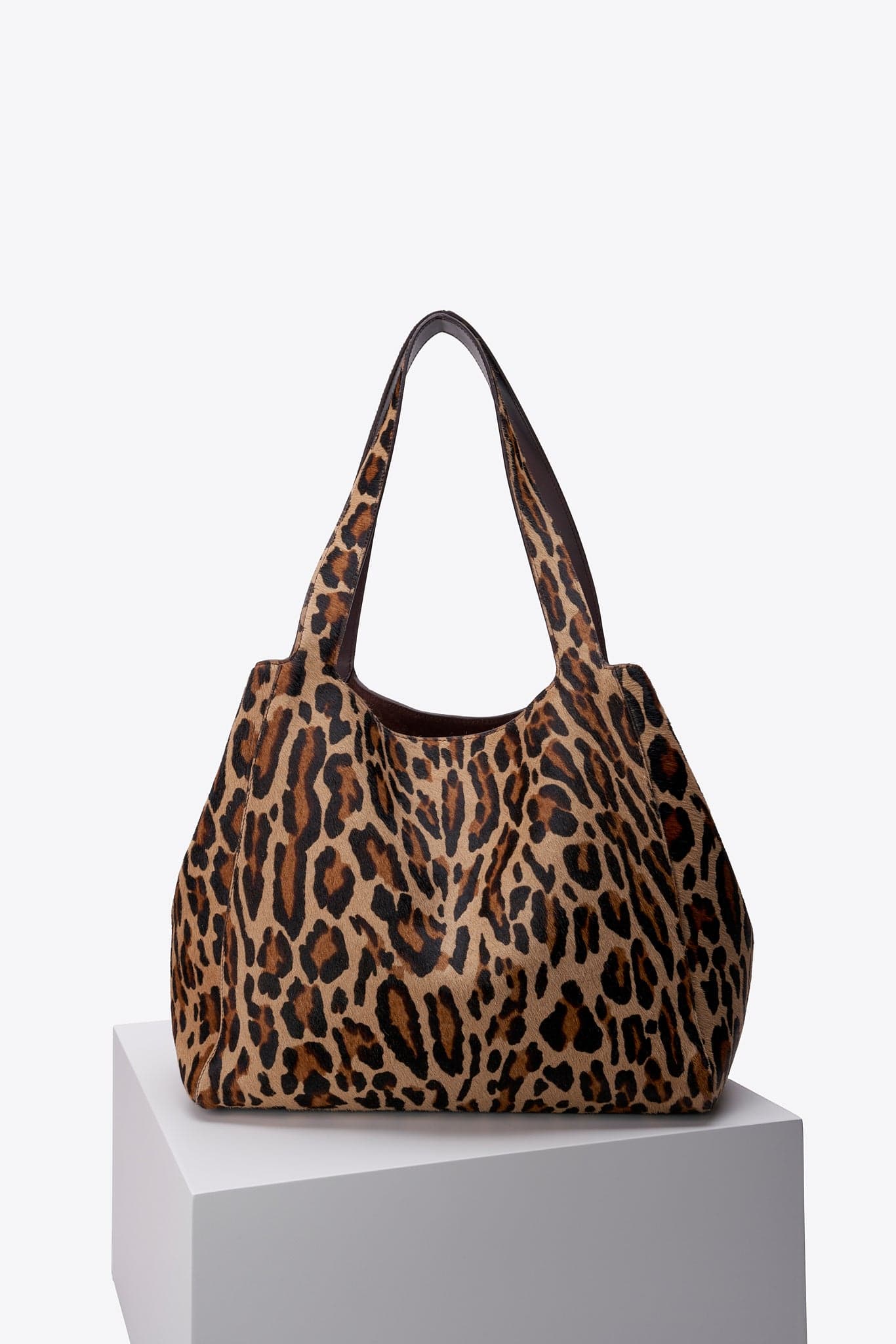 The Iris Tote in Leopard Printed Calf Hair - PRE ORDER