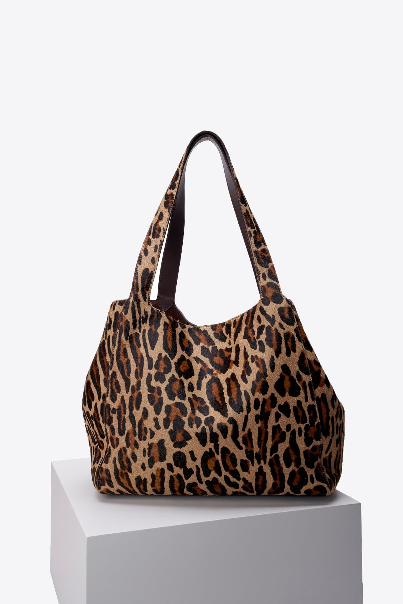The Iris Tote in Leopard Printed Calf Hair - PRE ORDER
