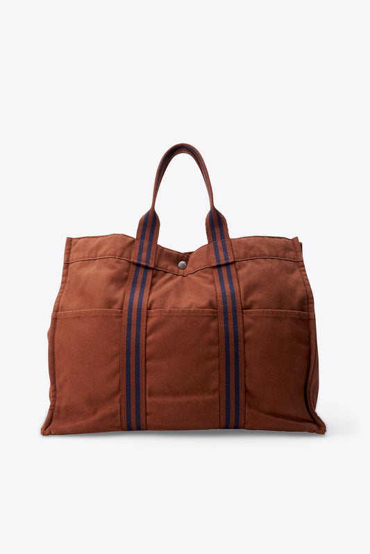 Hermès Fourre-Tout Canvas Tote Bag