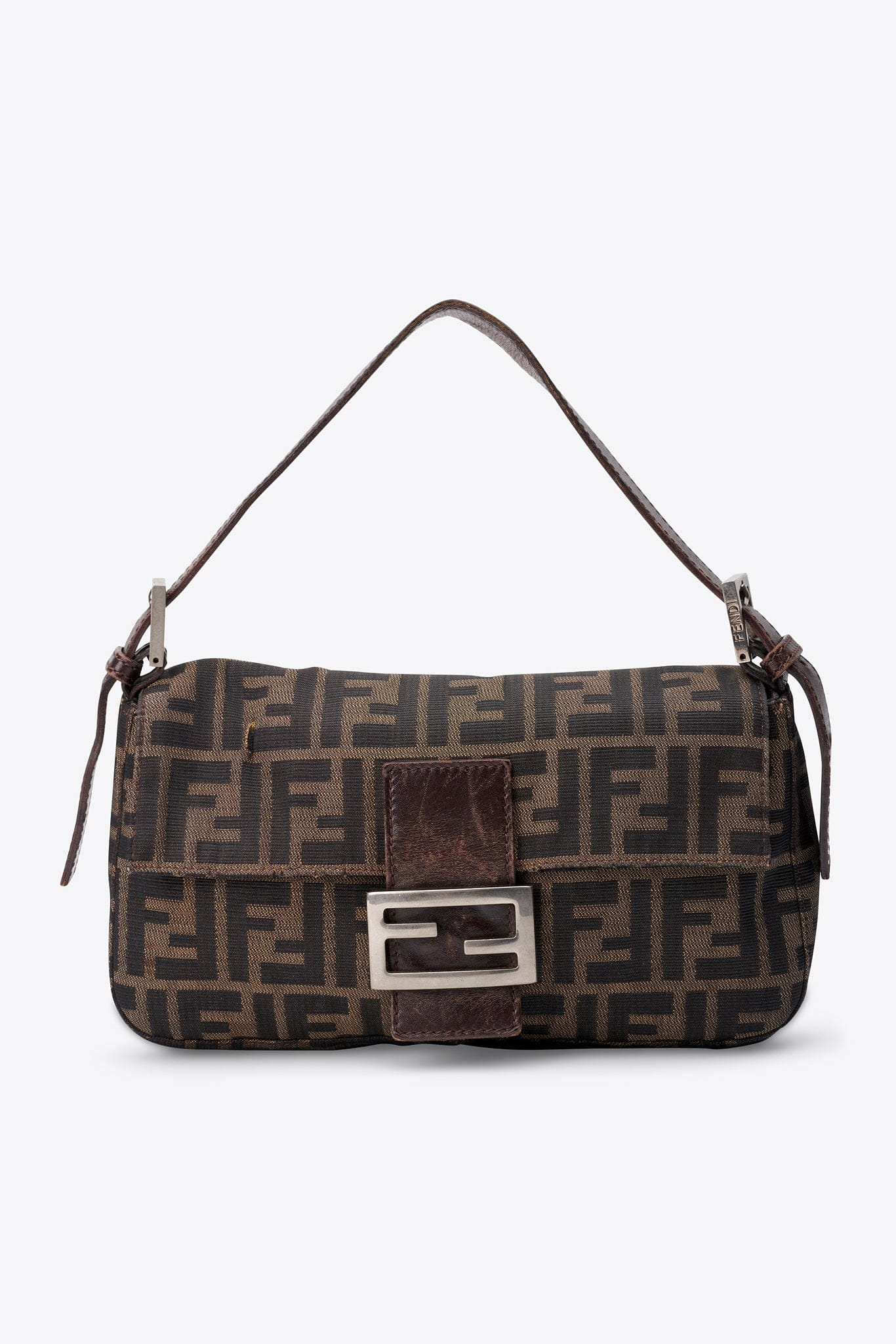 Vintage Fendi Zucca Baguette Bag
