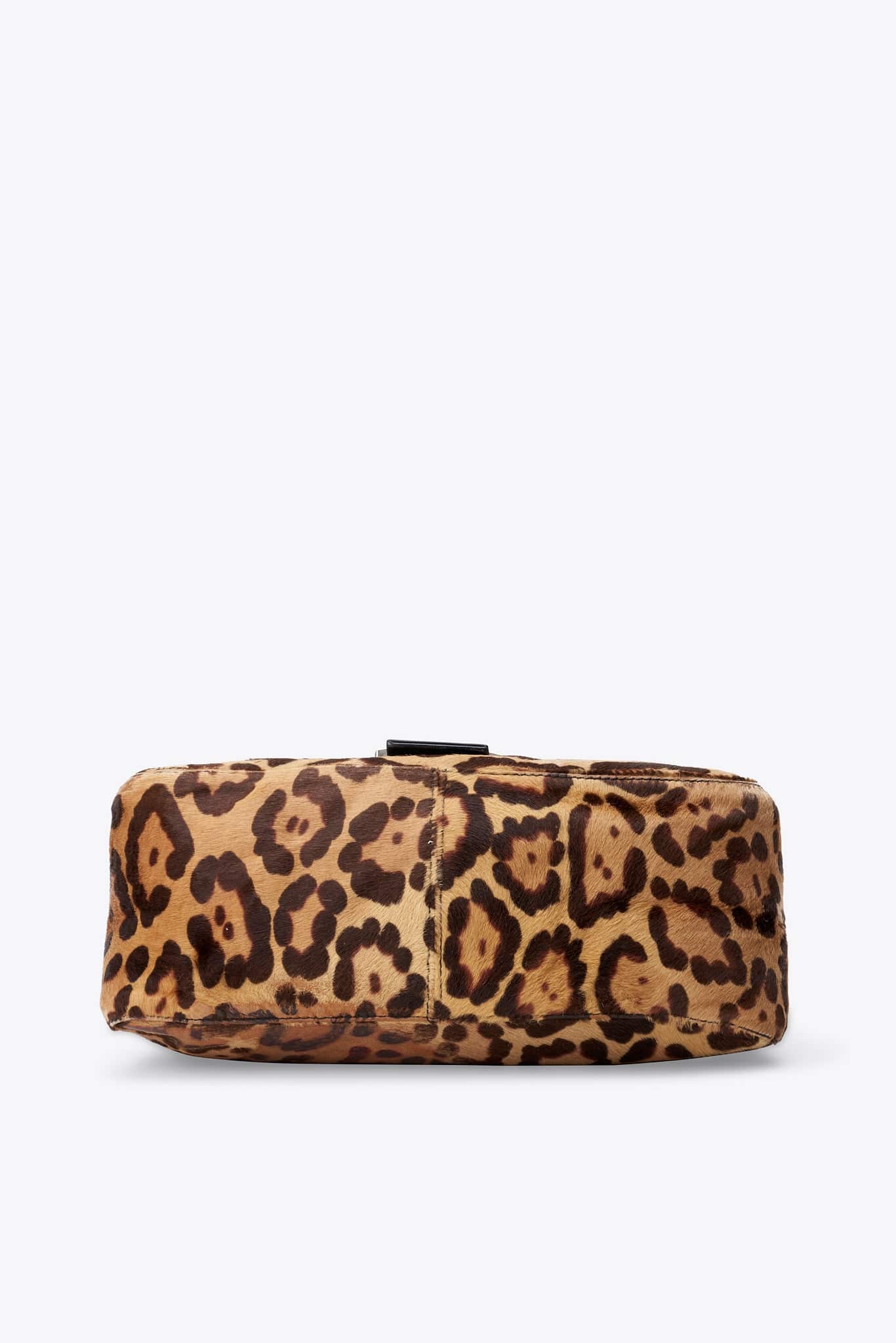Fendi Vintage Mamma Baguette in Leopard Print Calf Hair
