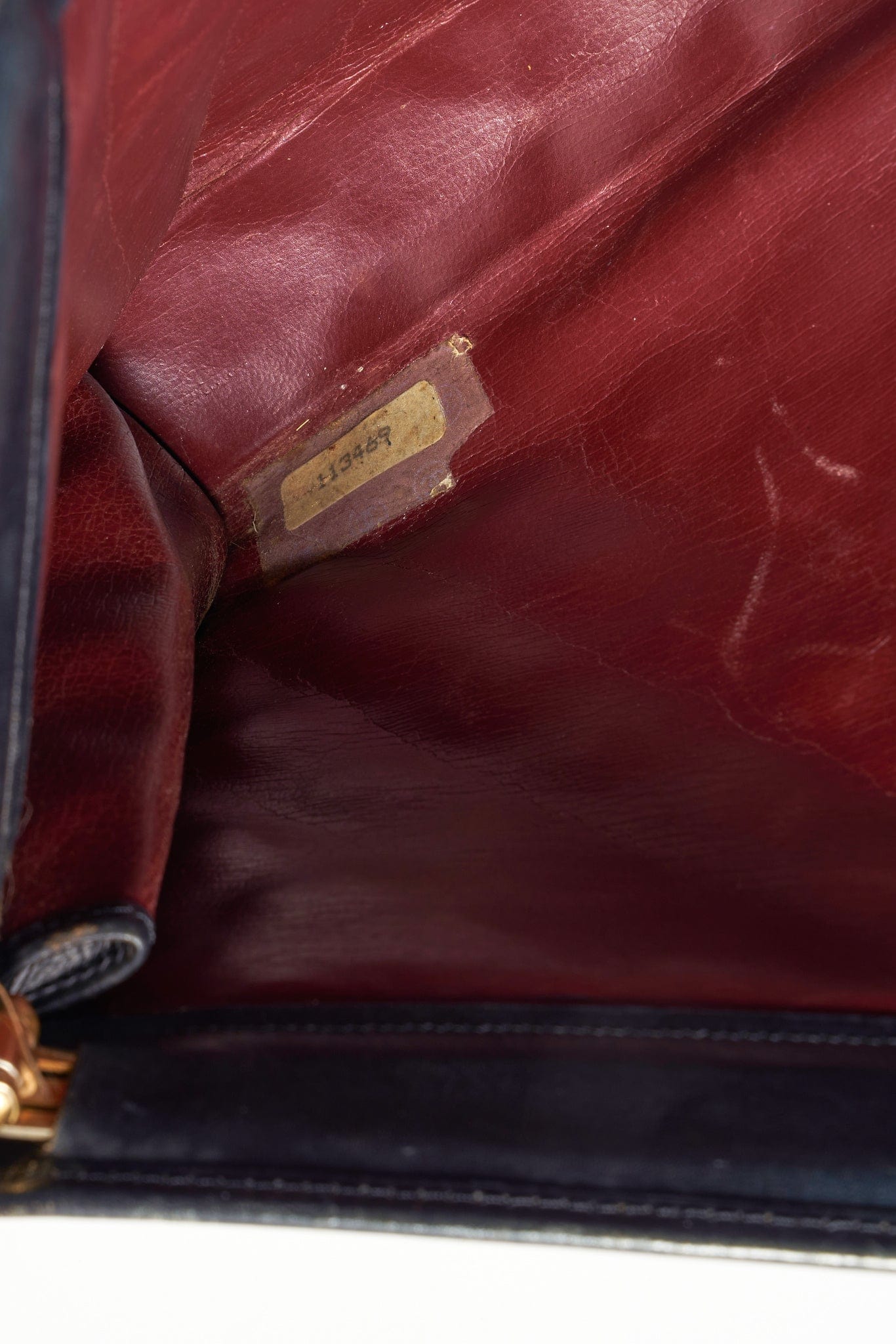 Vintage Chanel Black Leather Clutch Bag With 24K Gold Plated Hardware