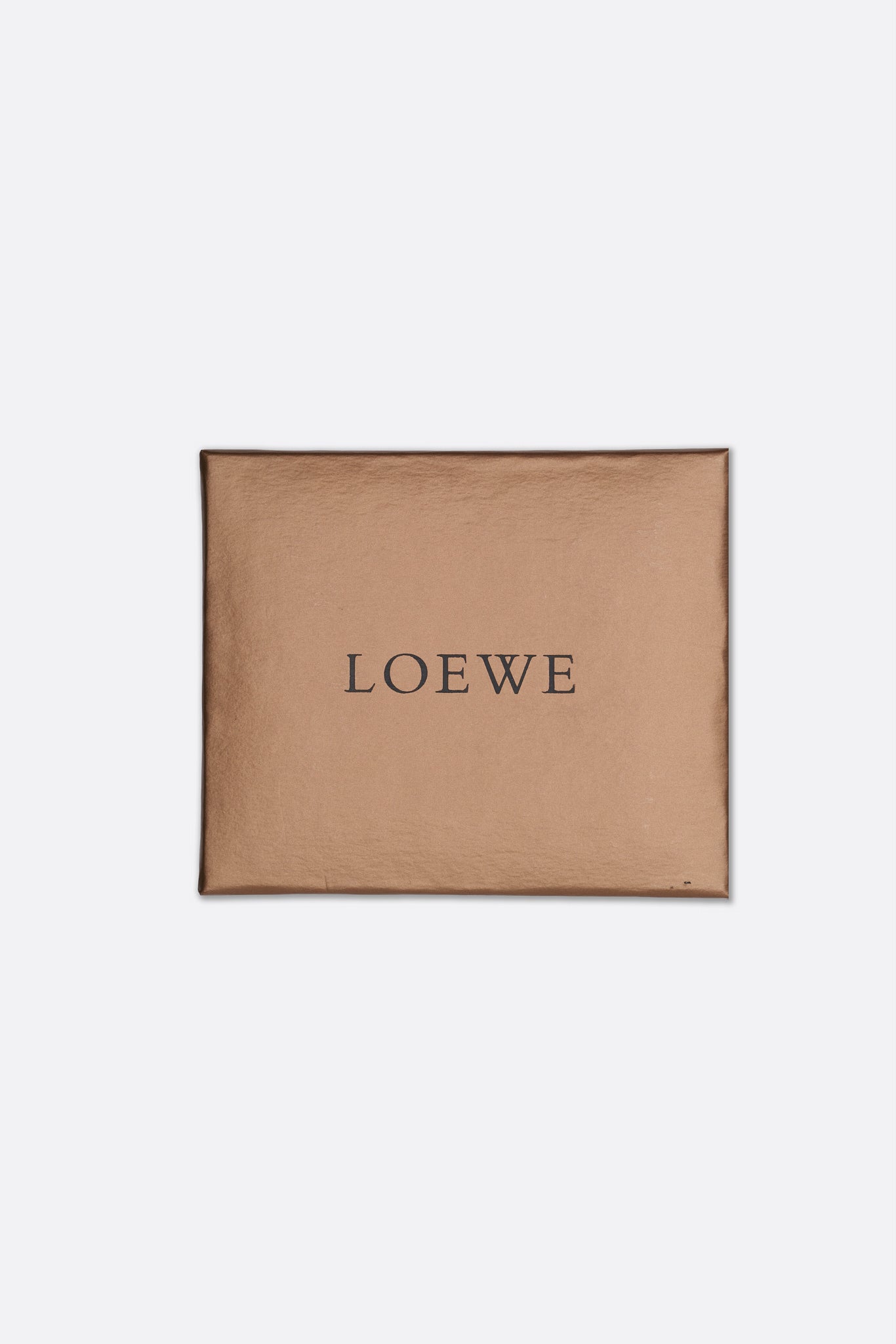 Vintage Loewe Anagram Silver Keyring