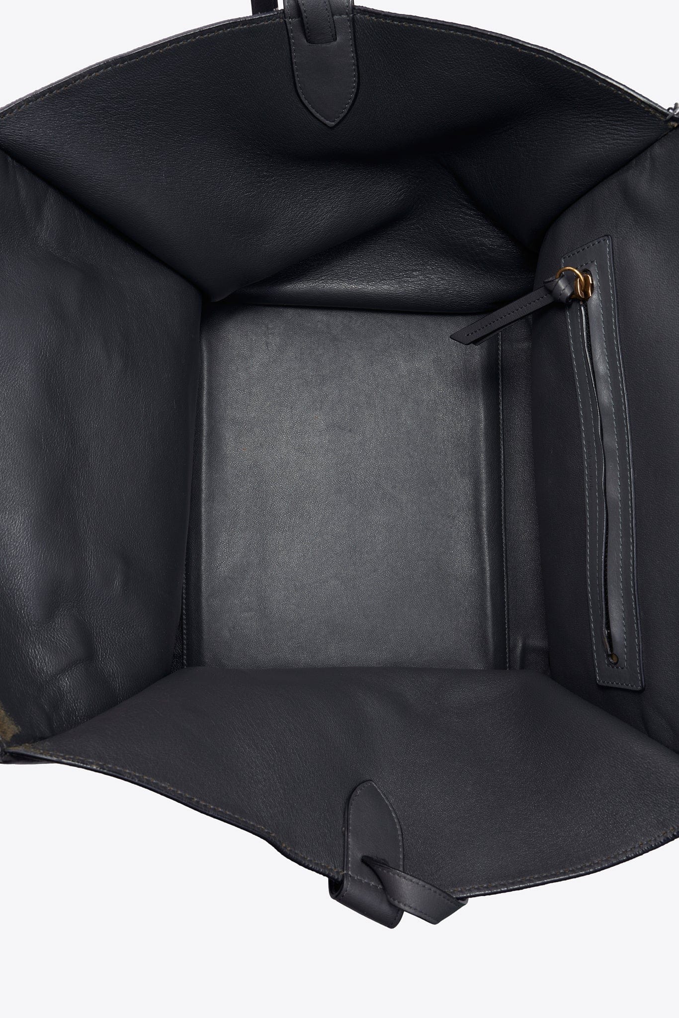 Céline Grey Suede Phantom Tote