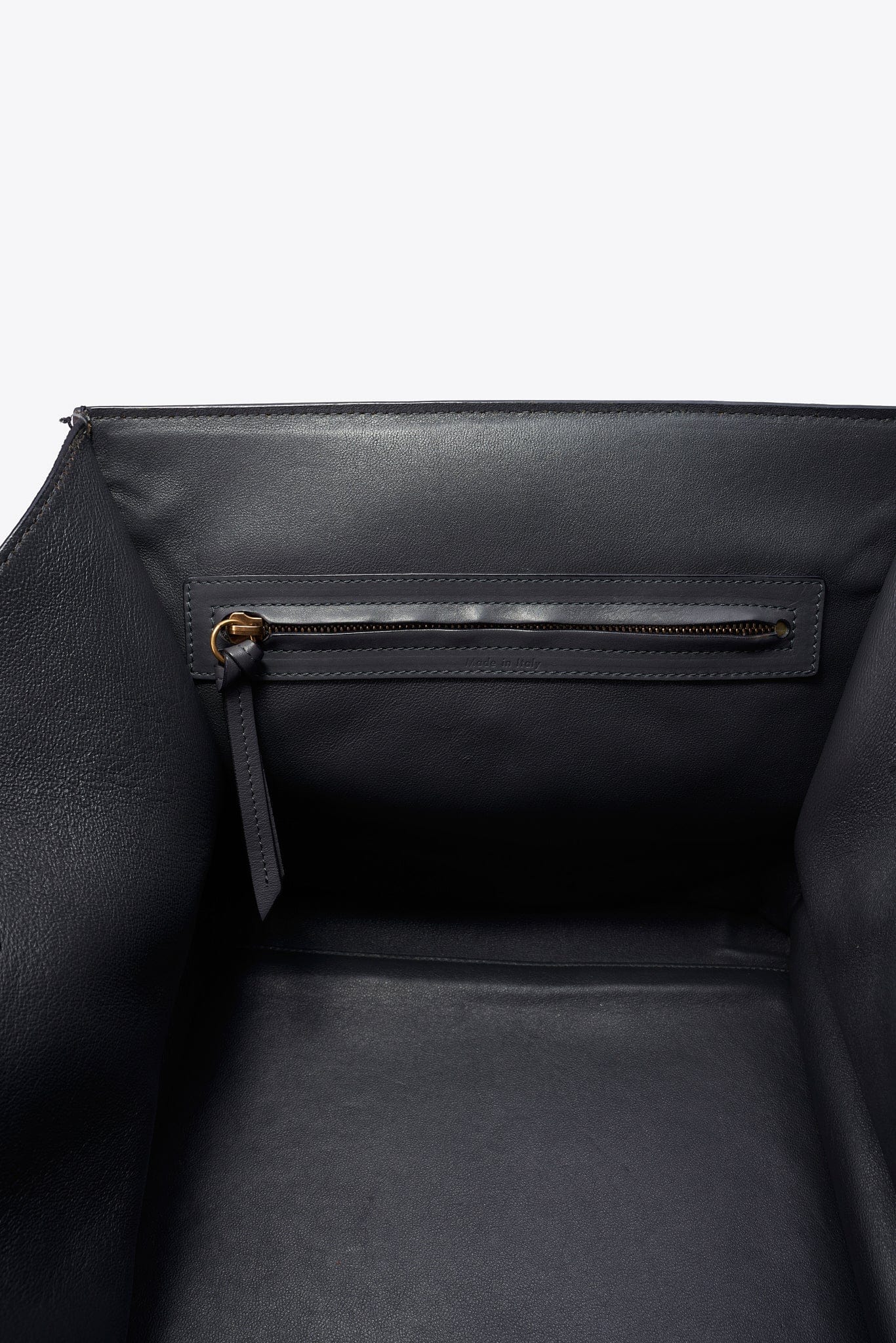 Céline Grey Suede Phantom Tote