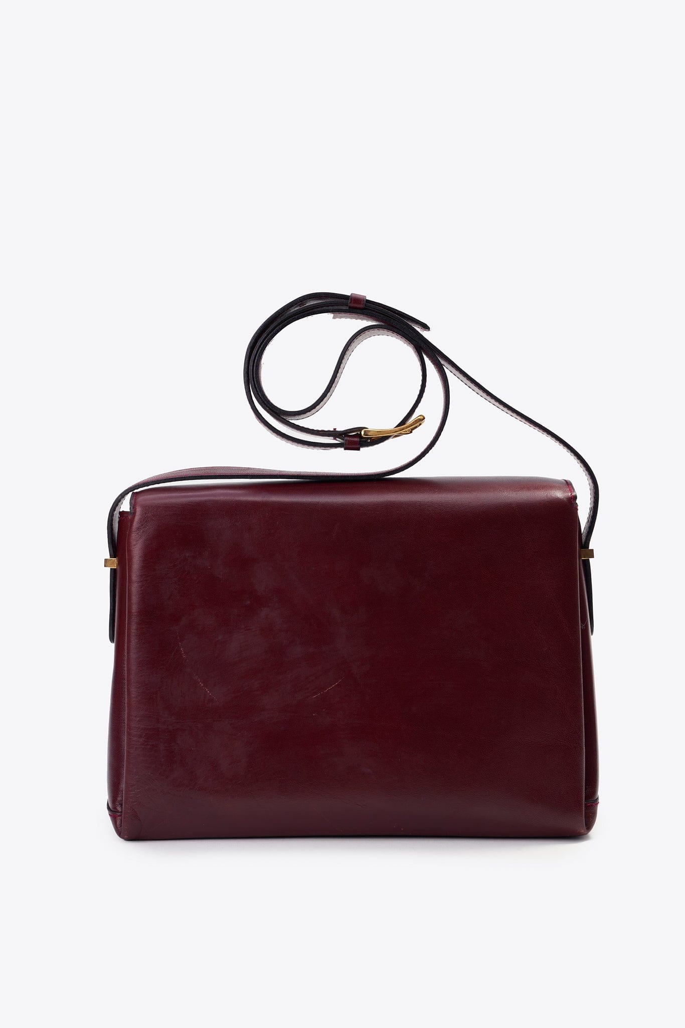 Vintage Celine Burgundy Crossbody Bag