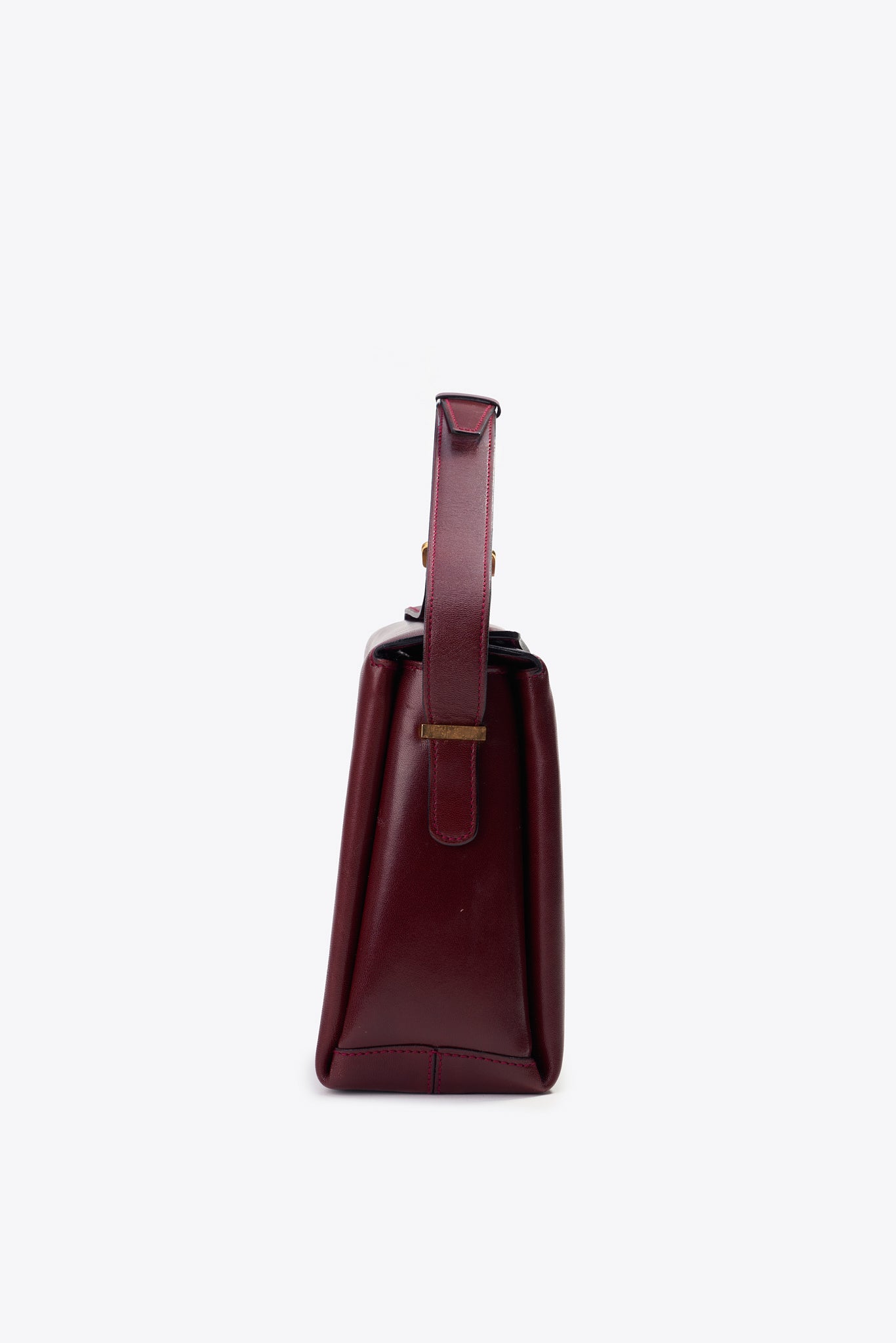 Vintage Celine Burgundy Crossbody Bag
