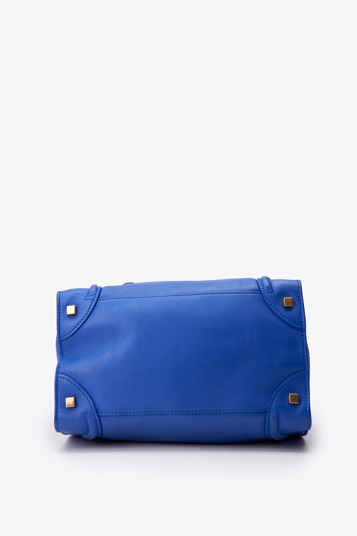 Céline Phantom Luggage Tote in Cobalt Blue