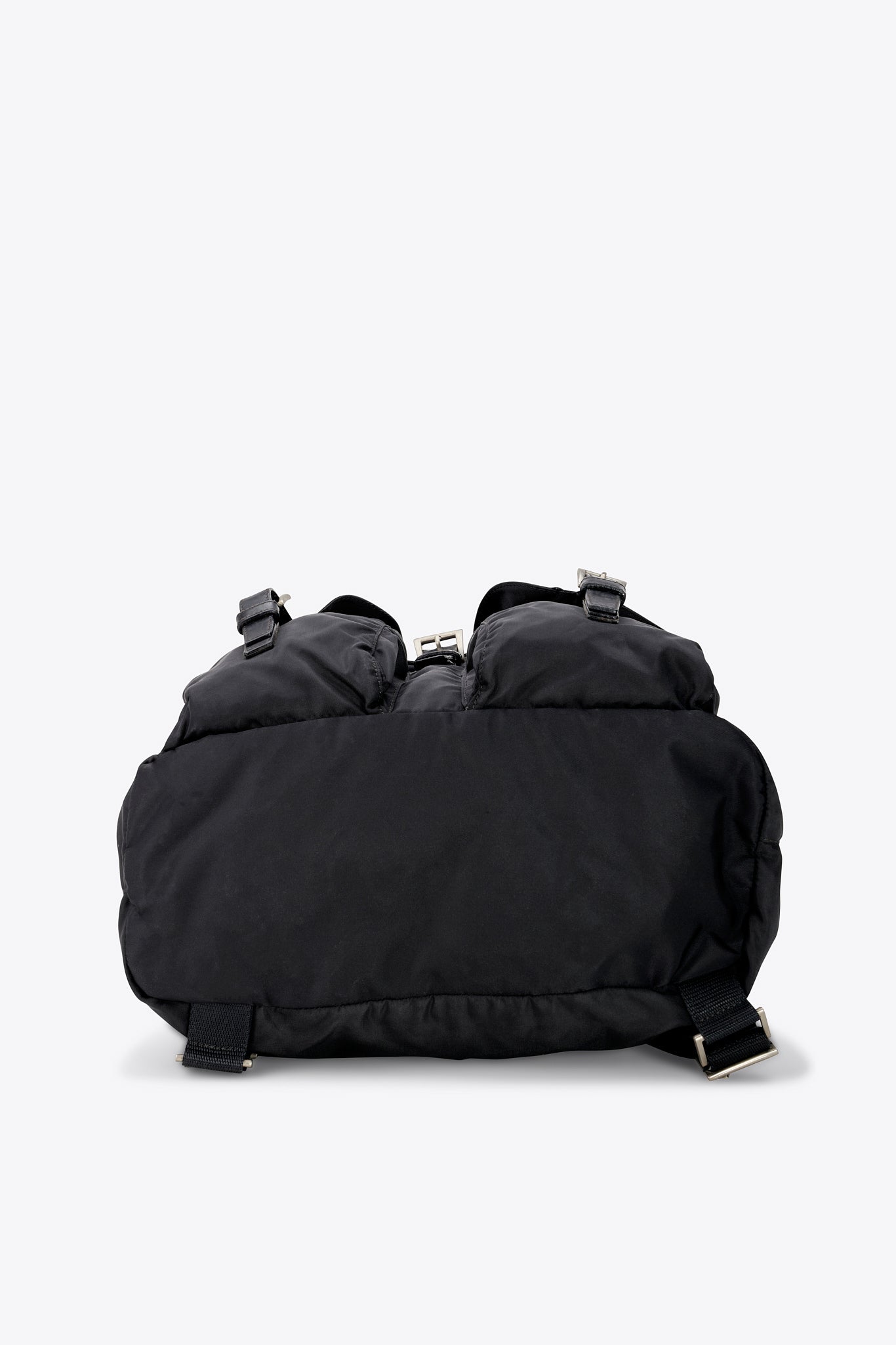 Prada Nylon Large Backpack - Black