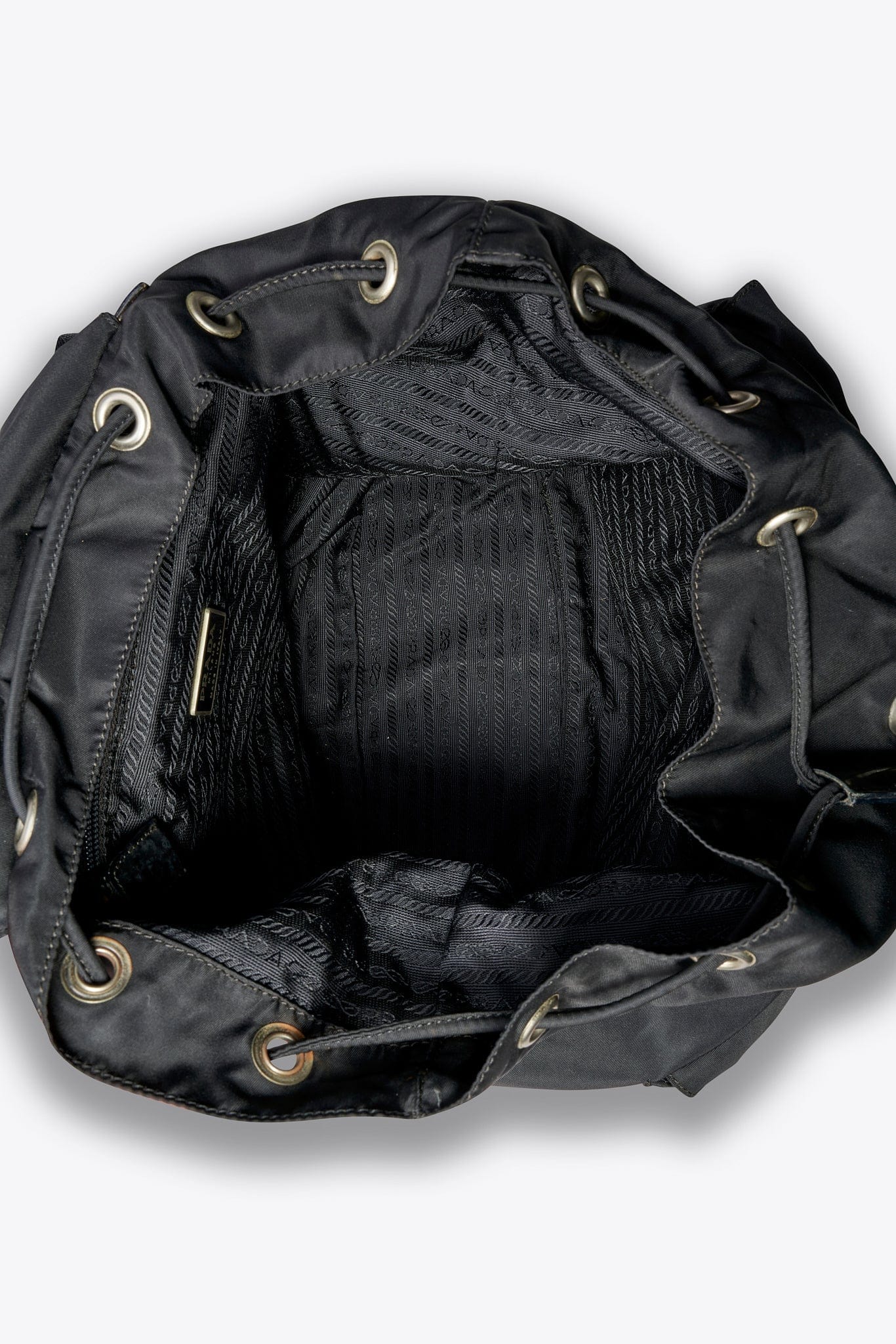 Prada Nylon Large Backpack - Black