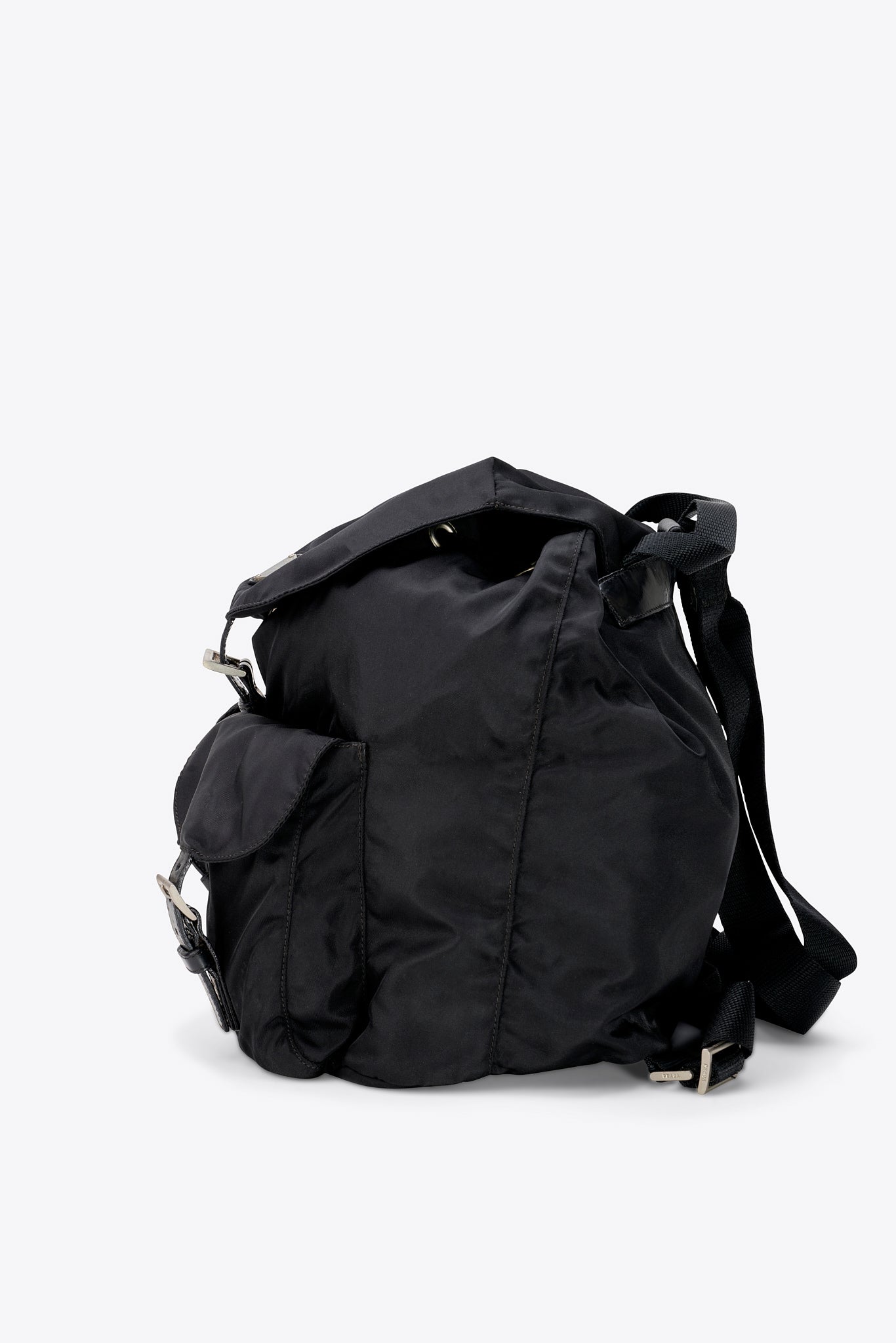 Prada Nylon Large Backpack - Black