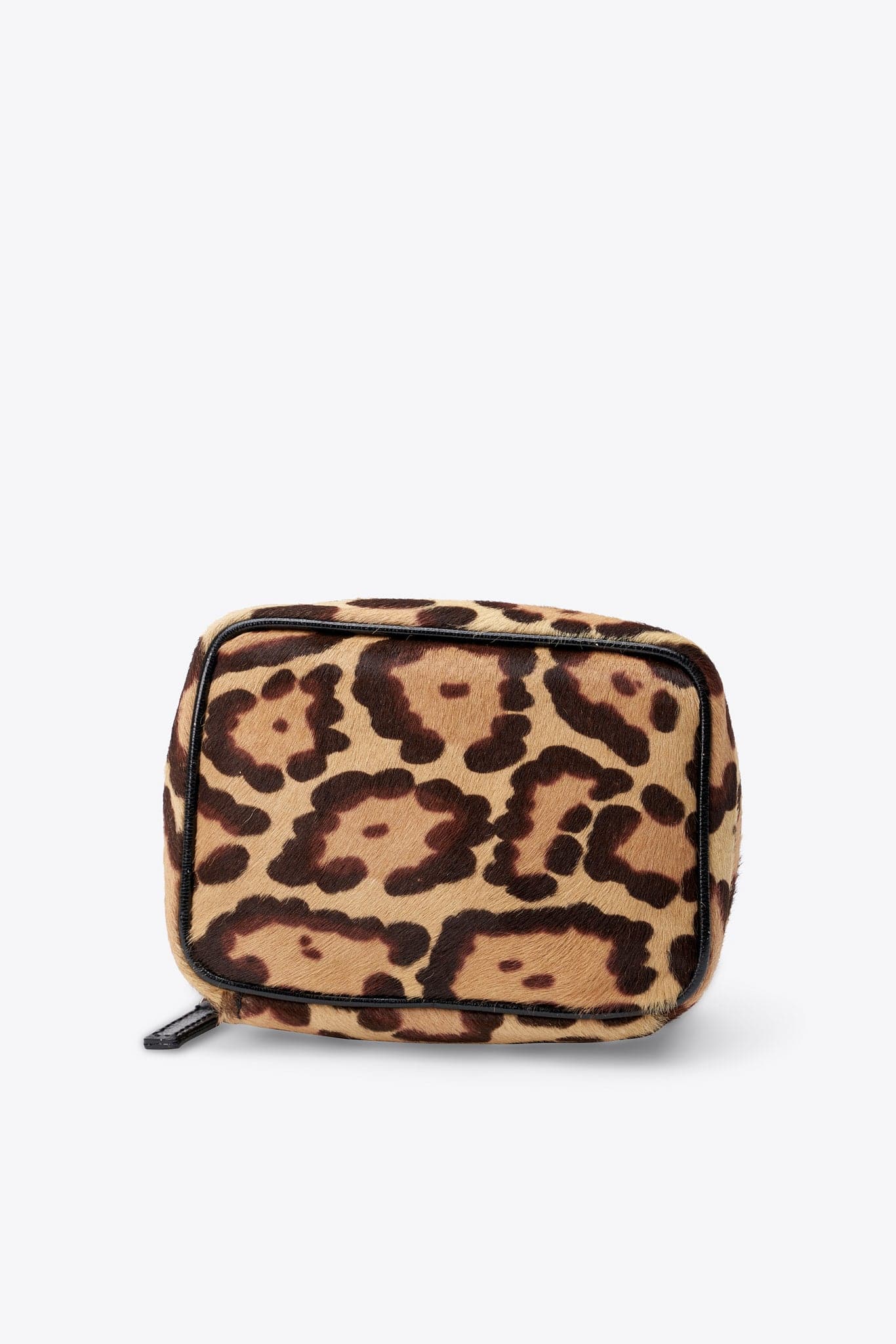 Fendi Vintage Mini Top Handle Bag In Leopard Calf Hair