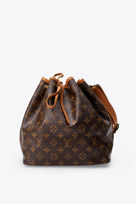 Louis Vuitton Petit Noé Bag in Monogram Canvas