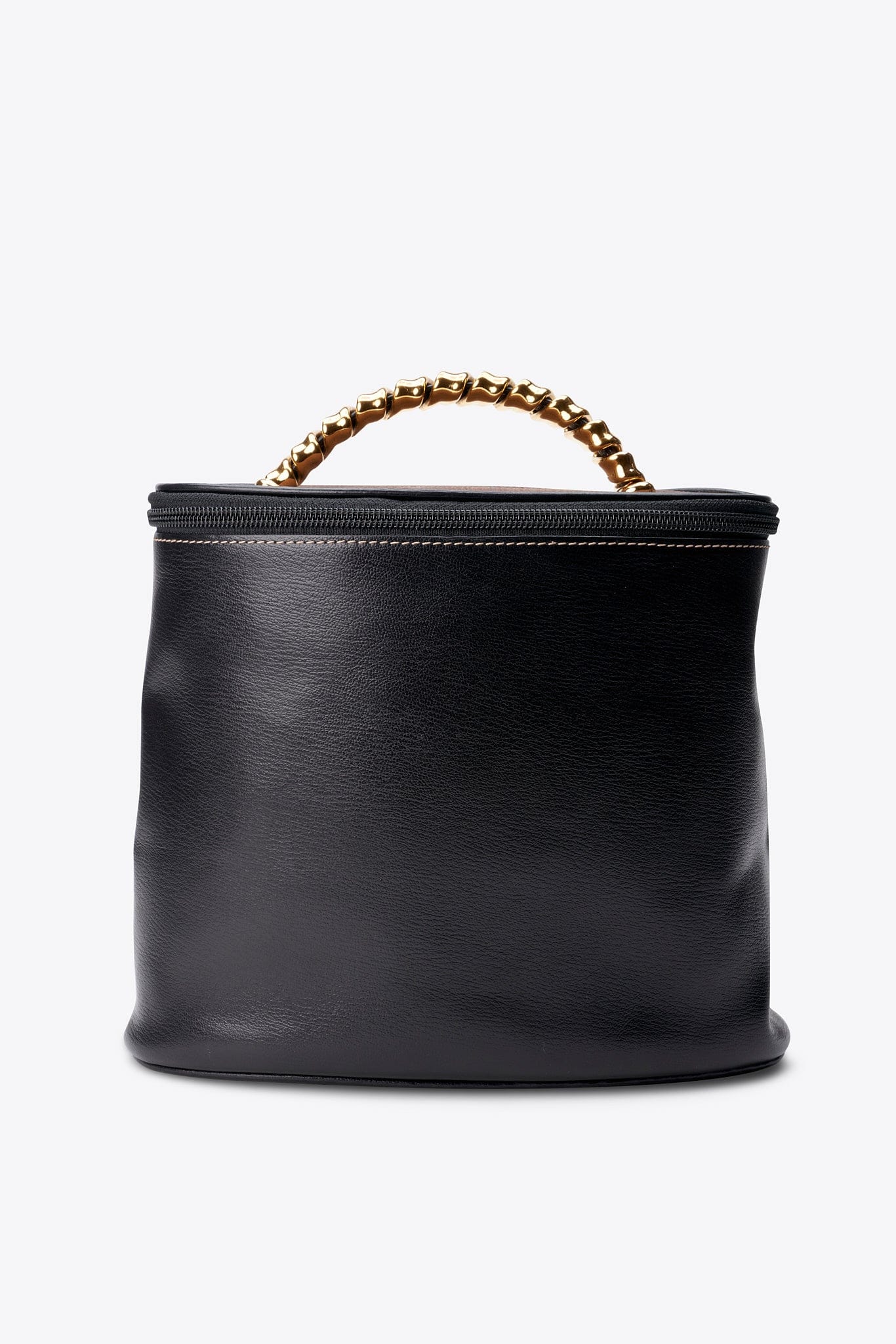 Vintage Loewe Black Leather Vanity Case