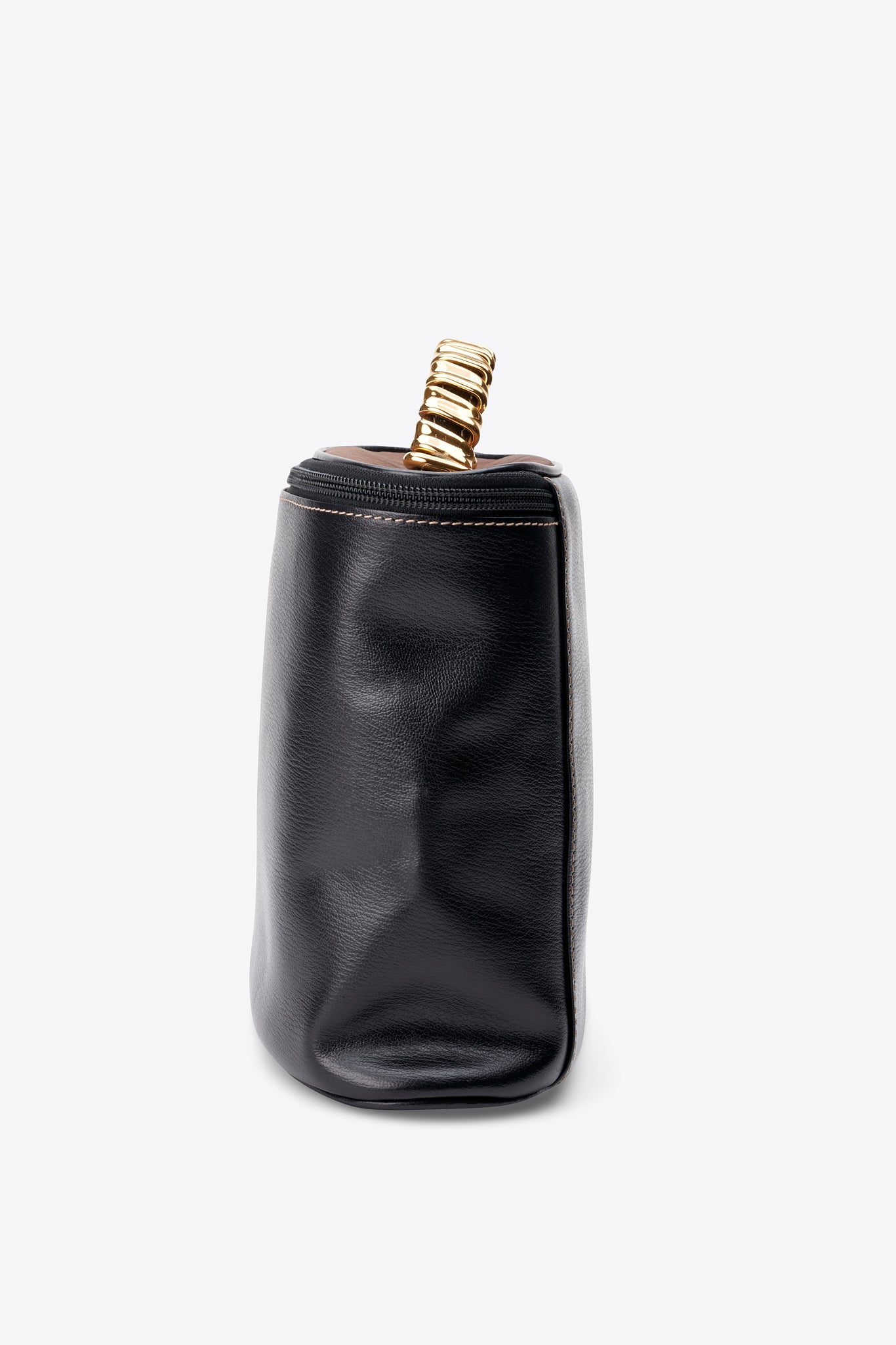 Vintage Loewe Black Leather Vanity Case