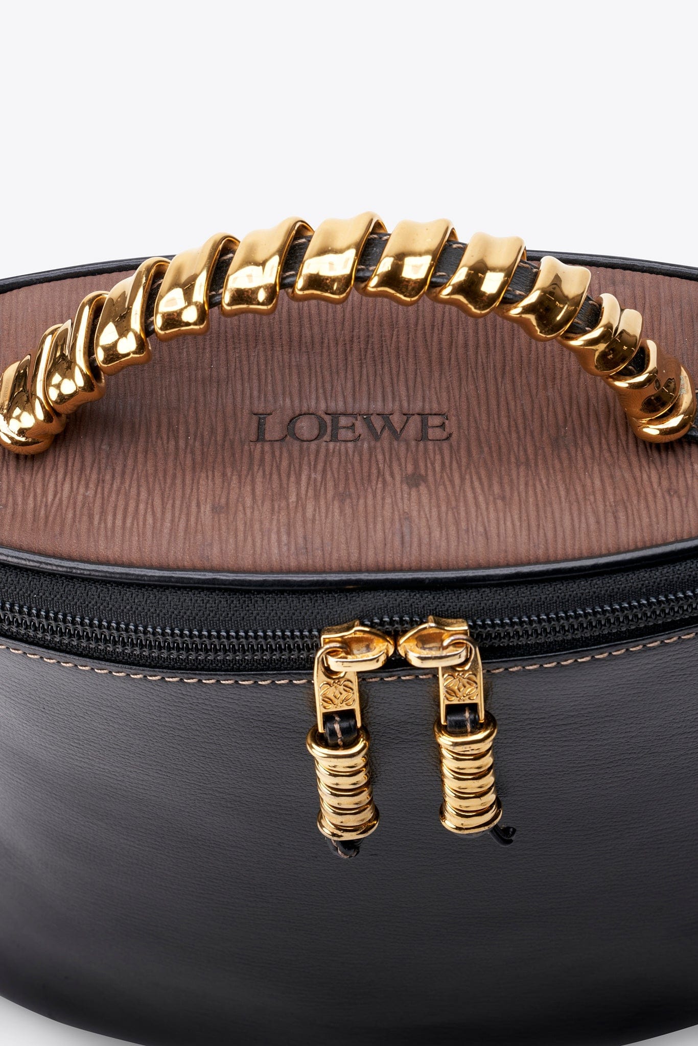 Vintage Loewe Black Leather Vanity Case – The Hosta