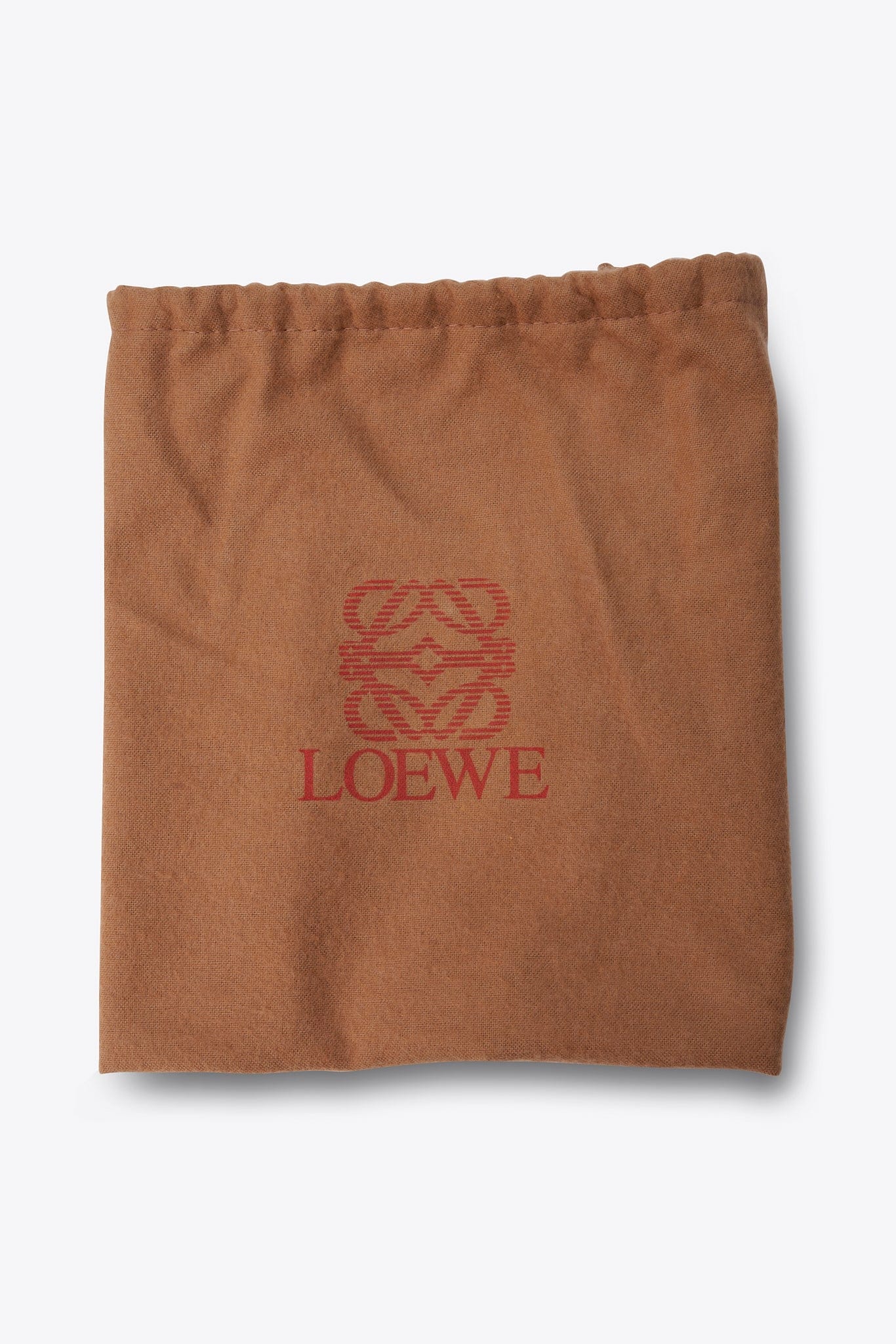 Loewe Vintage Black Leather Clutch Bag With Original Box