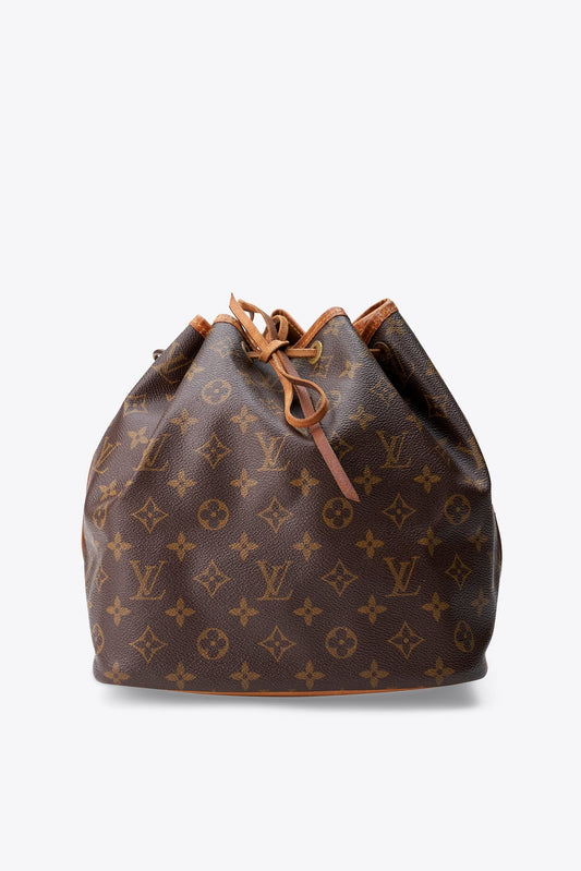 Louis Vuitton Petit Noé Bag in Monogram Canvas